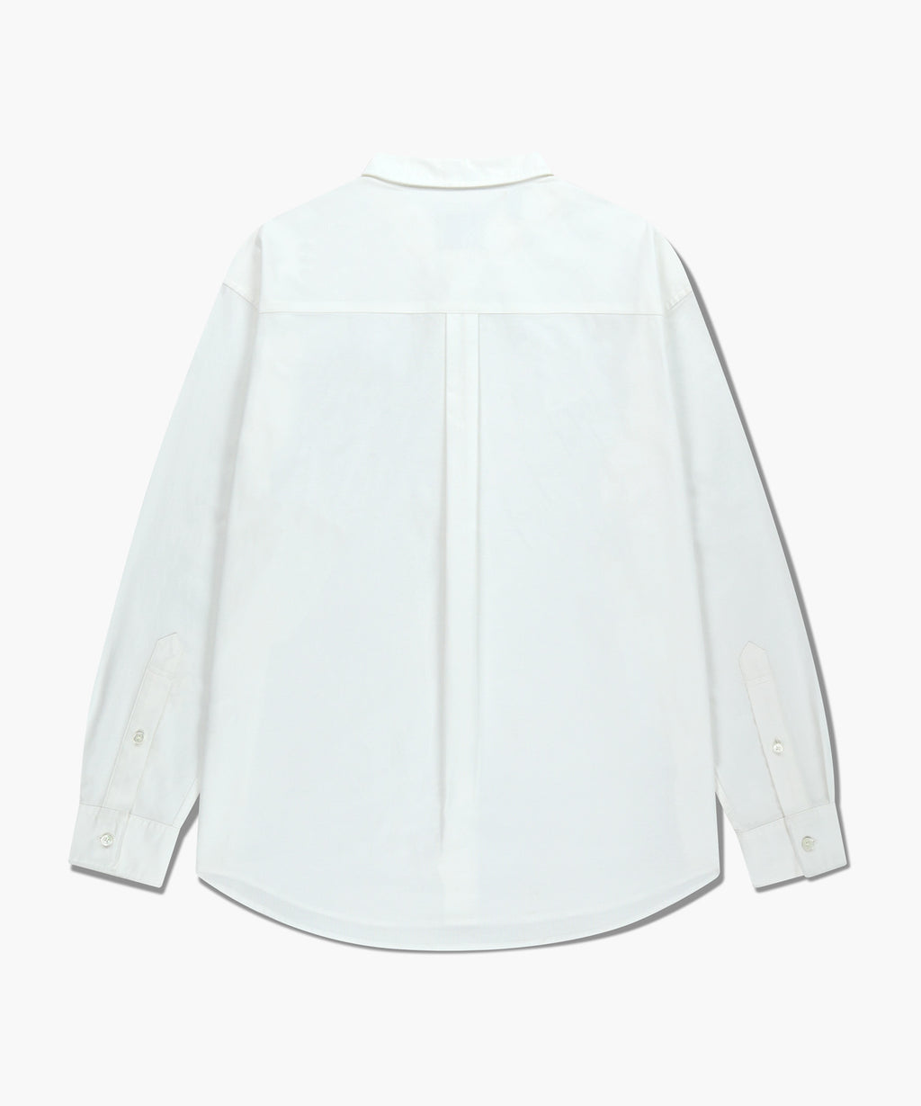 Marithe & Francois Girbaud - Oversized Oxford Shirt (White) product image 7 | TRAB K-Fashion Australia