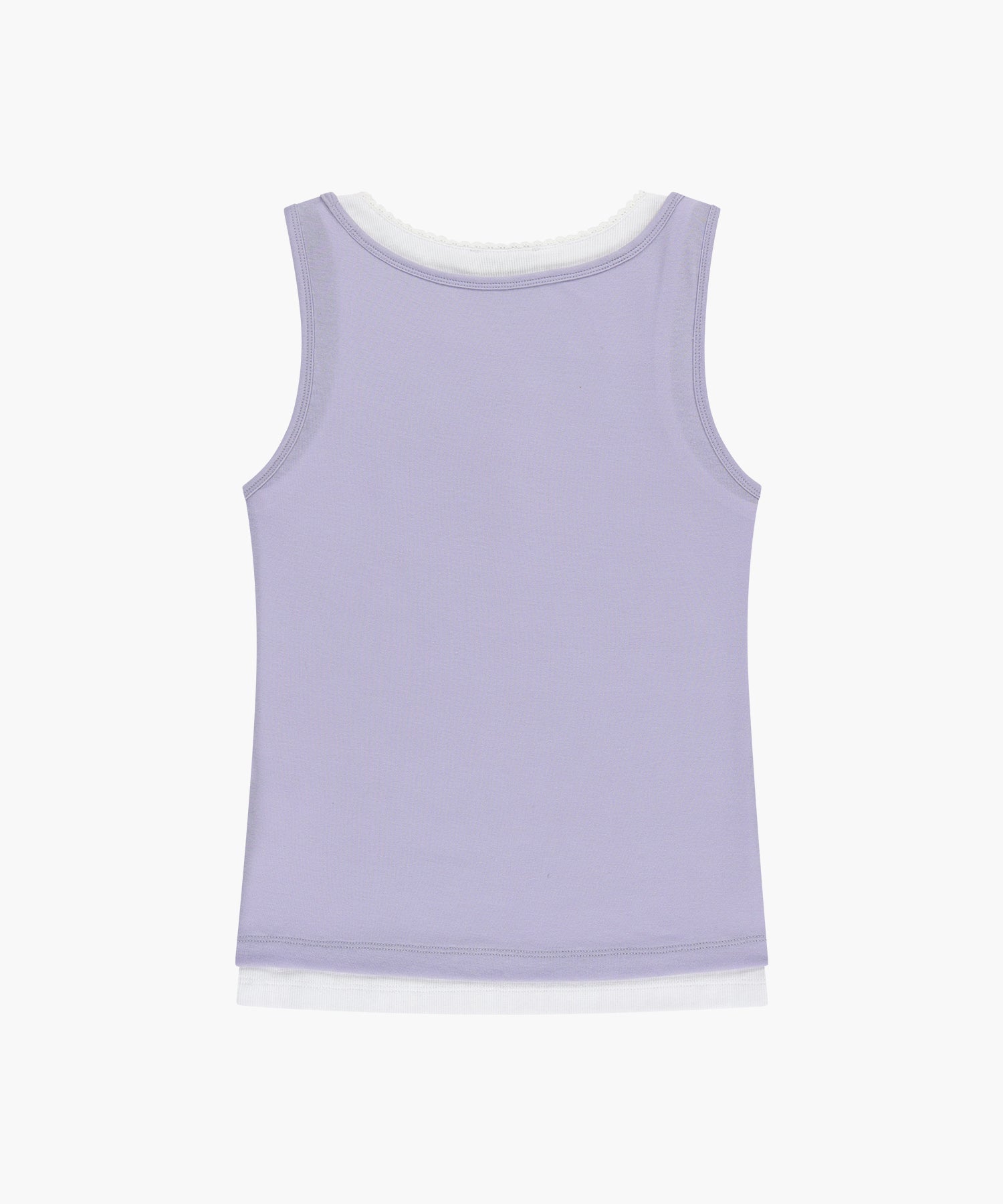 Marithe & Francois Girbaud - Layered Sleeveless (Lavender) product image 7 | TRAB K-Fashion Australia