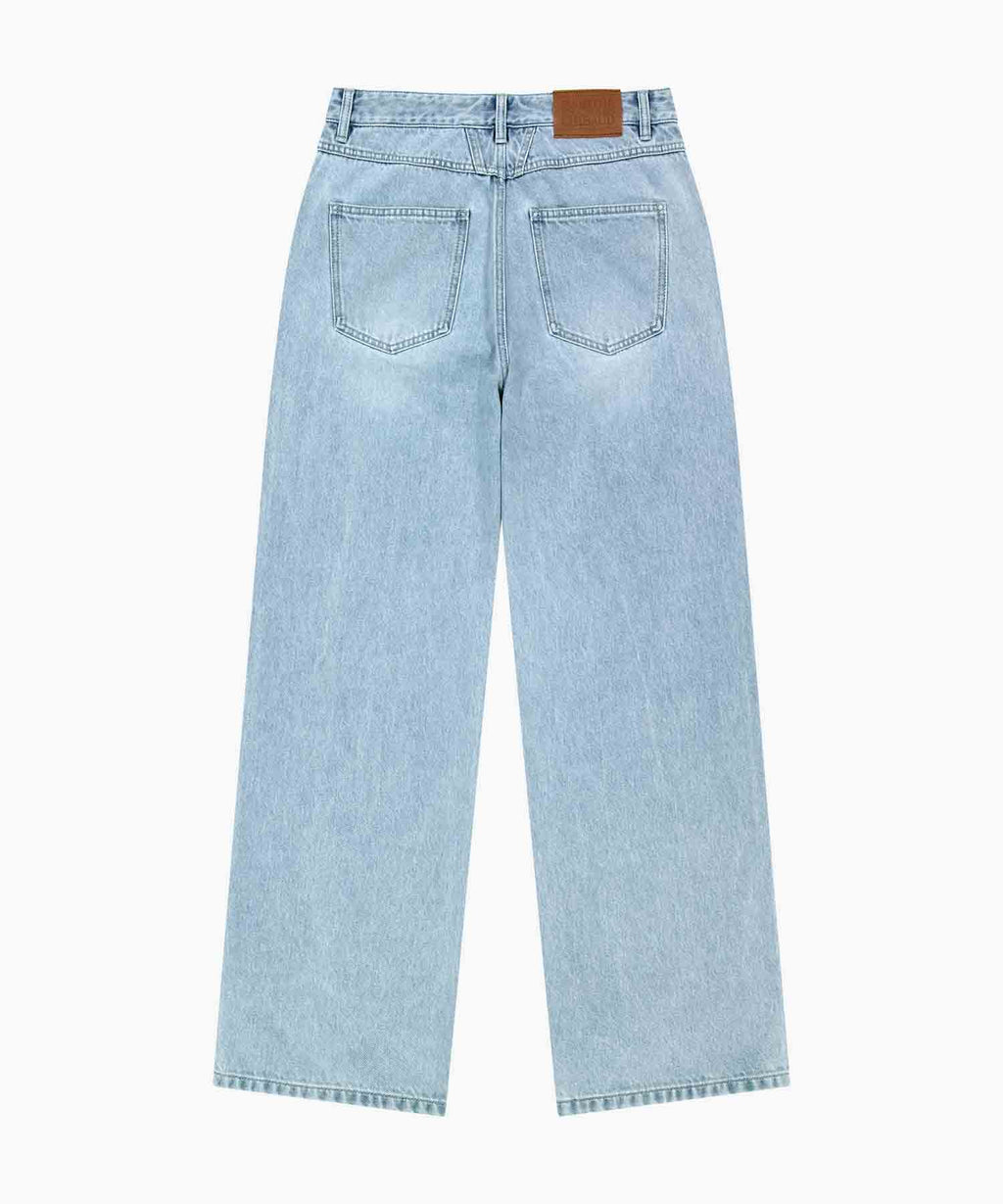 Marithe & Francois Girbaud - New M High Straight Denim Pants (Light Blue) product image 7 | TRAB K-Fashion Australia