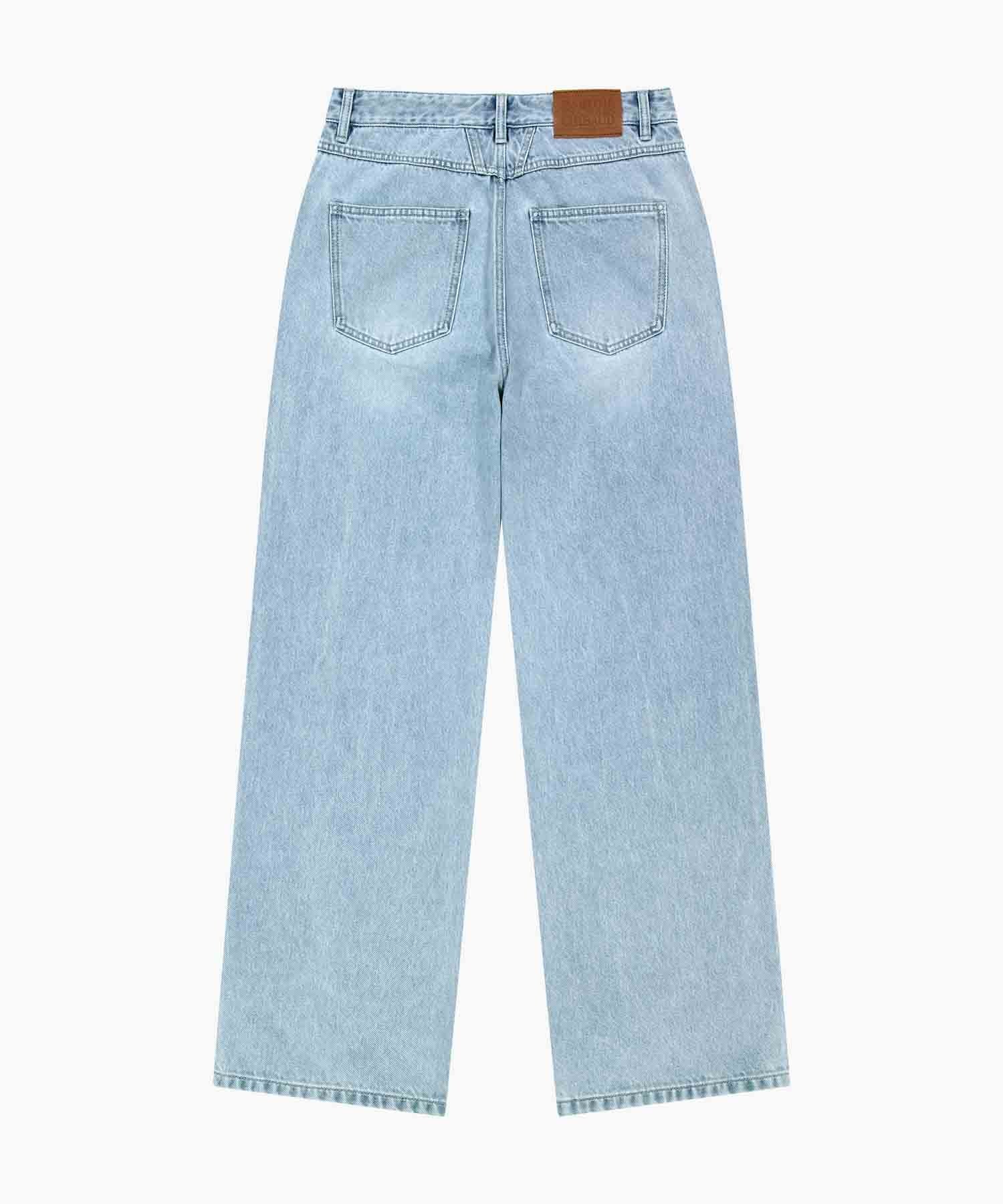 Marithe & Francois Girbaud - New M High Straight Denim Pants (Light Blue) product image 7 | TRAB K-Fashion Australia