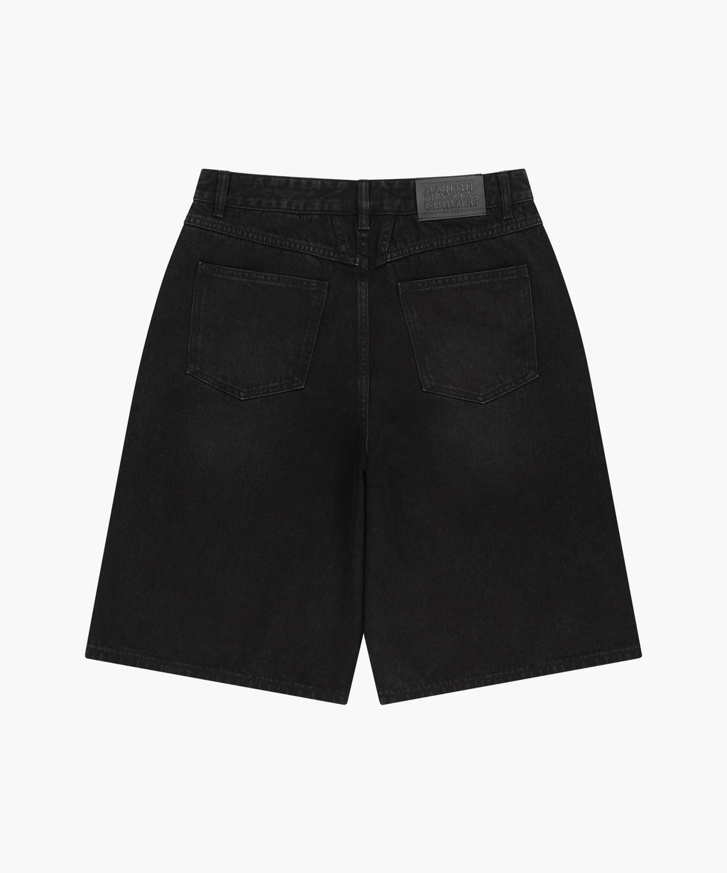Marithe & Francois Girbaud - Bermuda Denim Pants (Black) product image 7 | TRAB K-Fashion Australia