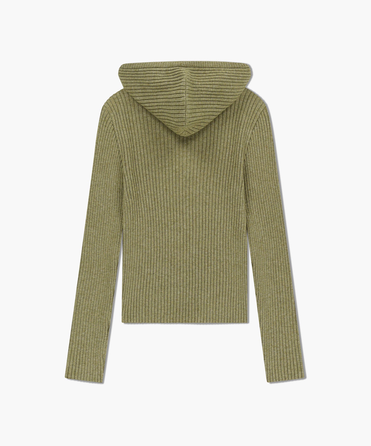 Marithe & Francois Girbaud - Balaclava Hoodie Slim Knit (Light Olive) product image 7 | TRAB K-Fashion Australia