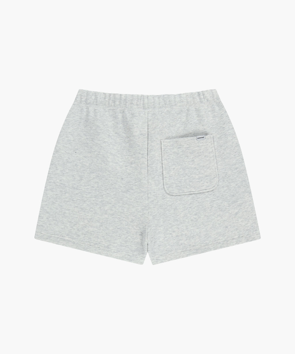 Marithe & Francois Girbaud - Regular Logo Sweat Shorts (Light Heather Gray) product image 7 | TRAB K-Fashion Australia