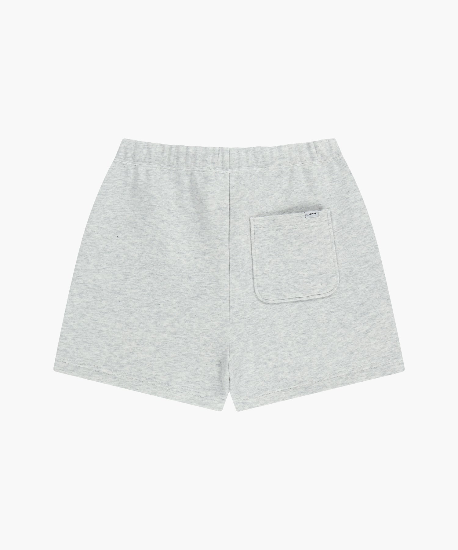 Marithe & Francois Girbaud - Regular Logo Sweat Shorts (Light Heather Gray) product image 7 | TRAB K-Fashion Australia