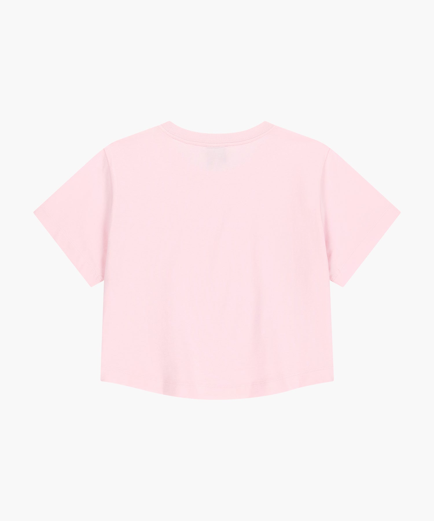 Marithe & Francois Girbaud - Silver Lettering Crop Tee (Pink) product image 7 | TRAB K-Fashion Australia