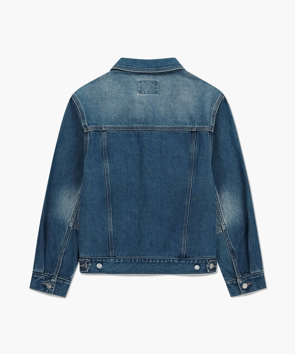 Marithe & Francois Girbaud - Denim Trucker Jacket (Blue) product image 7 | TRAB K-Fashion Australia