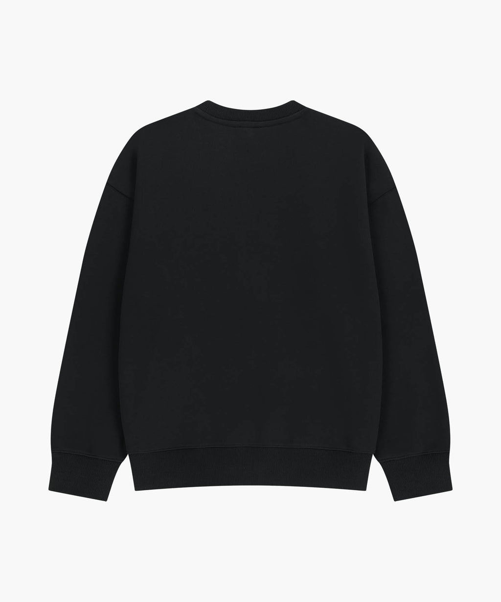 Marithe & Francois Girbaud - Drawing Classic Logo Sweatshirt (Black) product image 7 | TRAB K-Fashion Australia