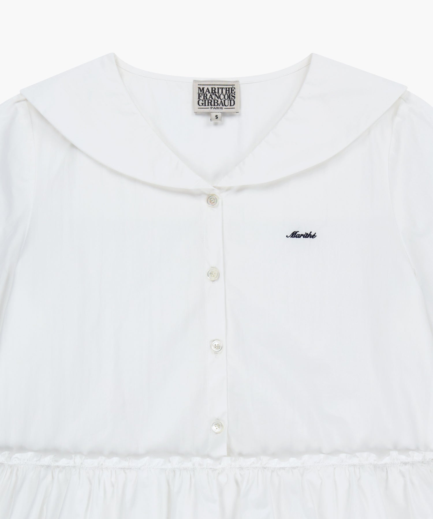 Marithe & Francois Girbaud - Marine Half Sleeve Onepiece (White) product image 7 | TRAB K-Fashion Australia