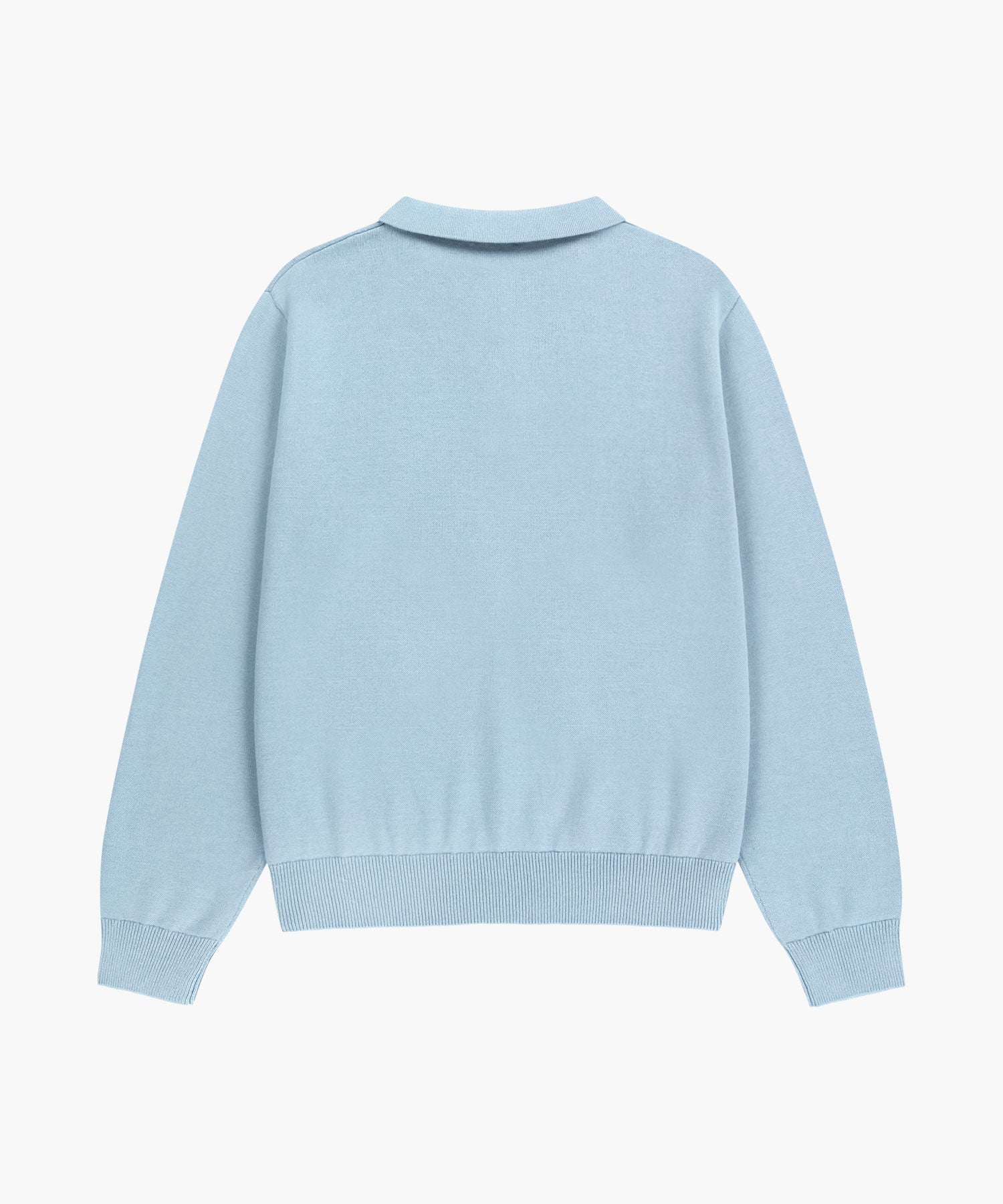 Marithe & Francois Girbaud - Small Classic Logo Collar Knit (Sky Blue) product image 7 | TRAB K-Fashion Australia