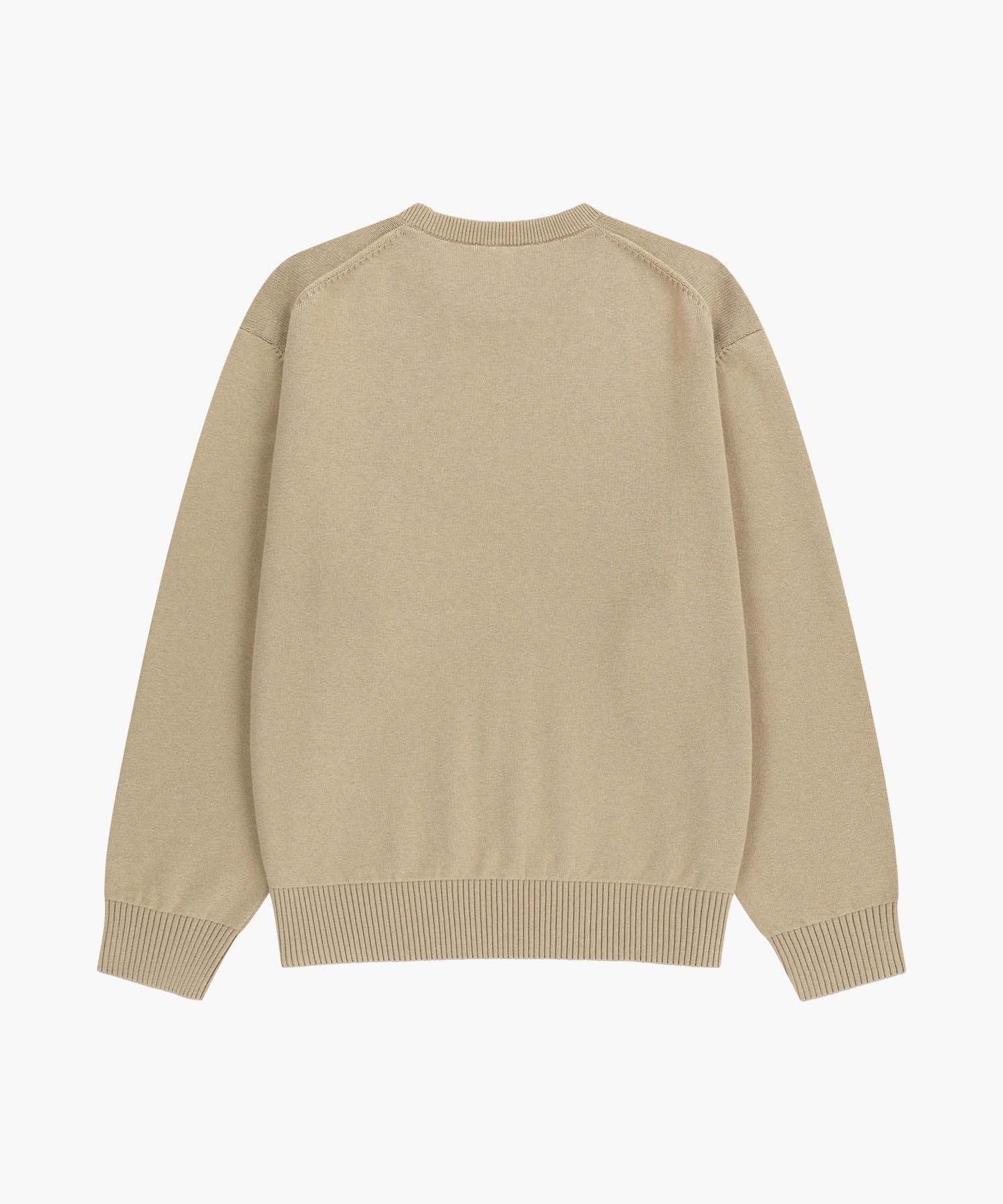 Marithe & Francois Girbaud - Drawing Classic Logo Knit Pullover (Beige) product image 7 | TRAB K-Fashion Australia