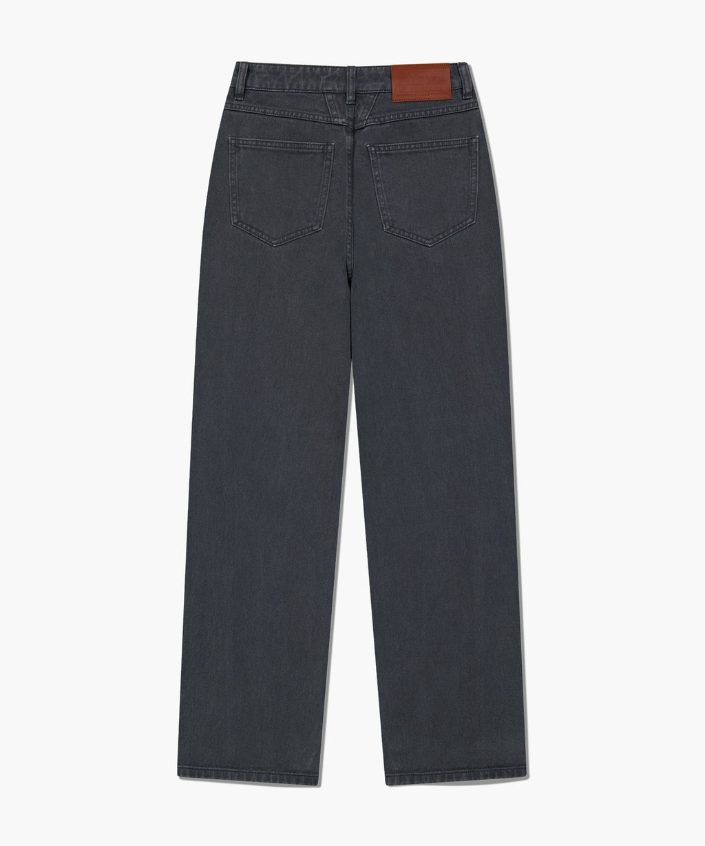 Marithe & Francois Girbaud - Paneled Denim Pants (Dark Gray) product image 7 | TRAB K-Fashion Australia