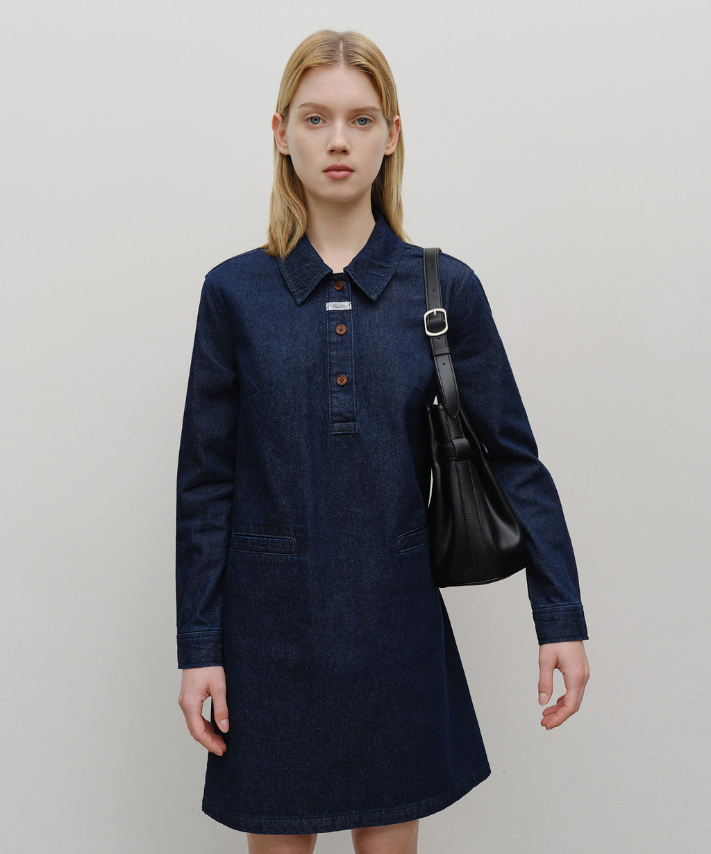 Marithe & Francois Girbaud - Buckle Strap Bucket Bag (Black) product image 7 | TRAB K-Fashion Australia