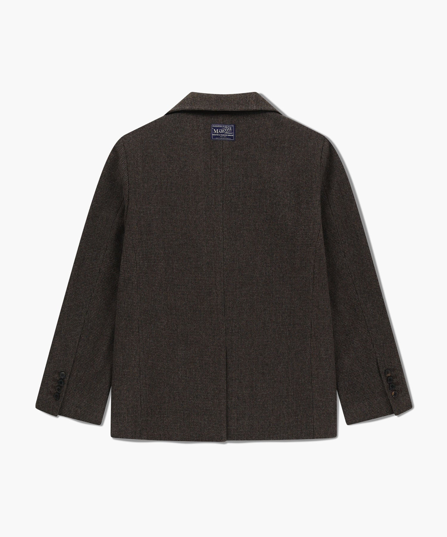 Marithe & Francois Girbaud - Wool Blazer Jacket (Brown) product image 7 | TRAB K-Fashion Australia