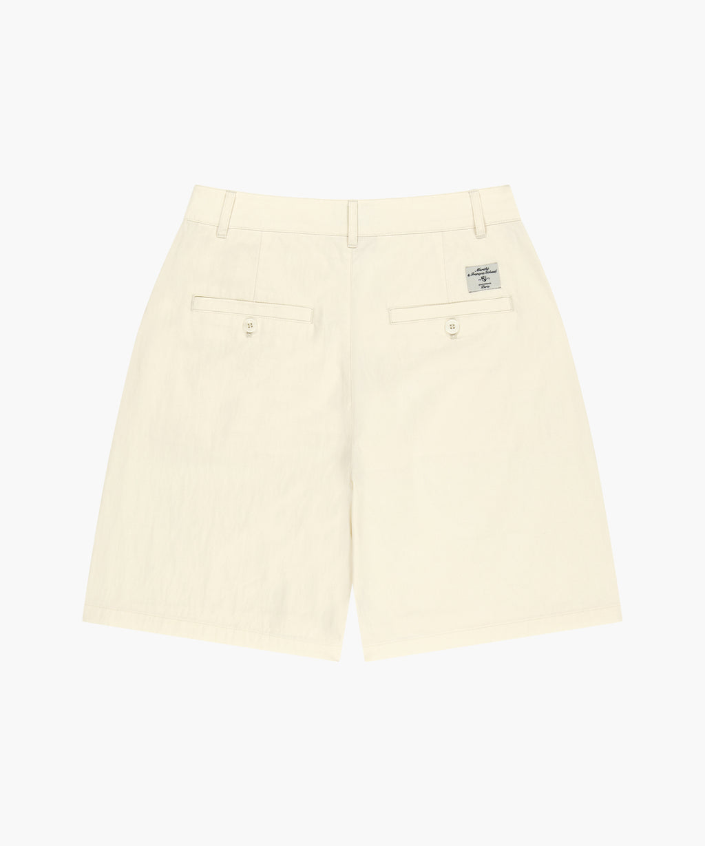 Marithe & Francois Girbaud - Bermuda Half Pants (Ivory) product image 7 | TRAB K-Fashion Australia