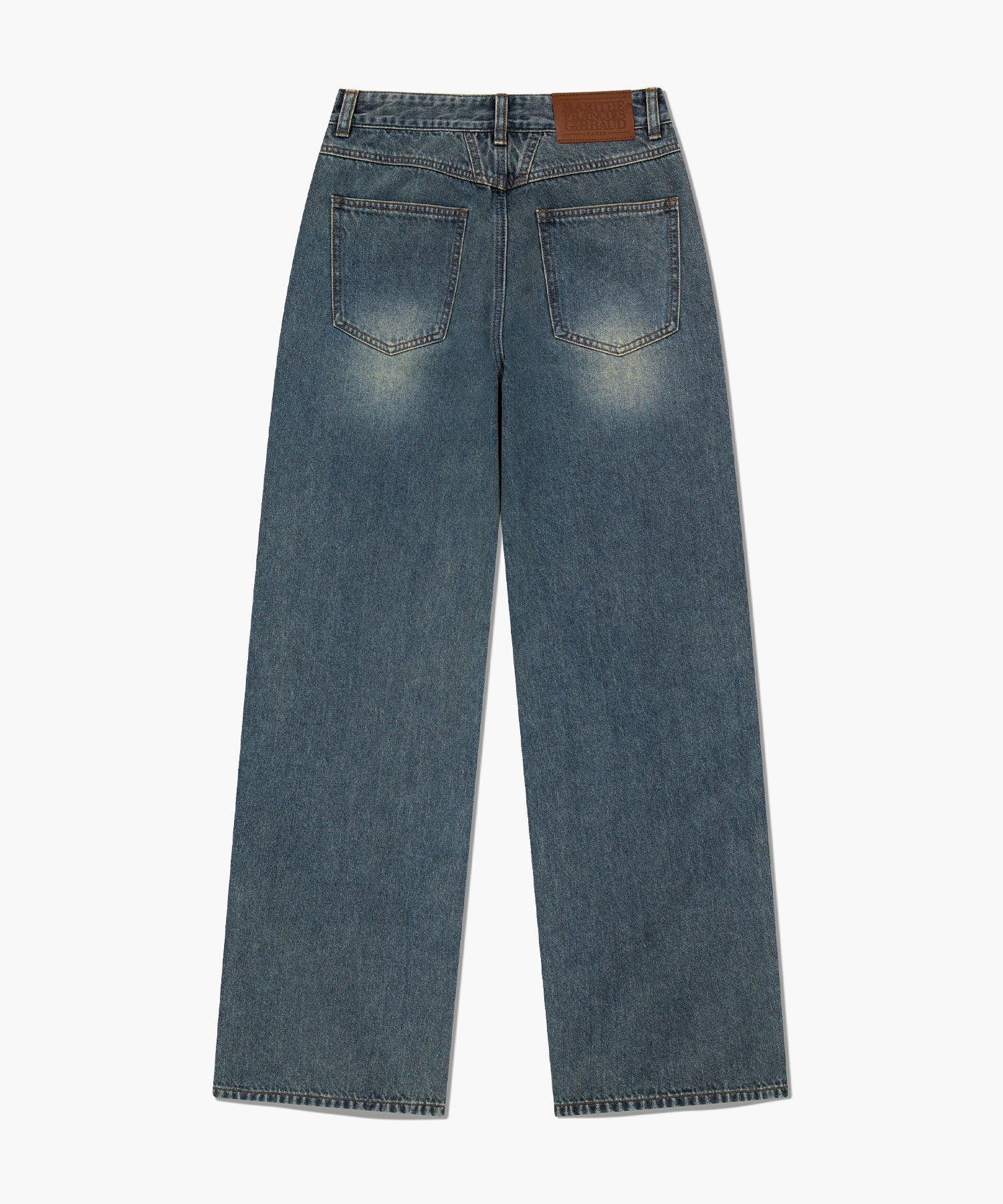 Marithe & Francois Girbaud - Vintage Washed Denim Pants (Blue) product image 10 | TRAB K-Fashion Australia