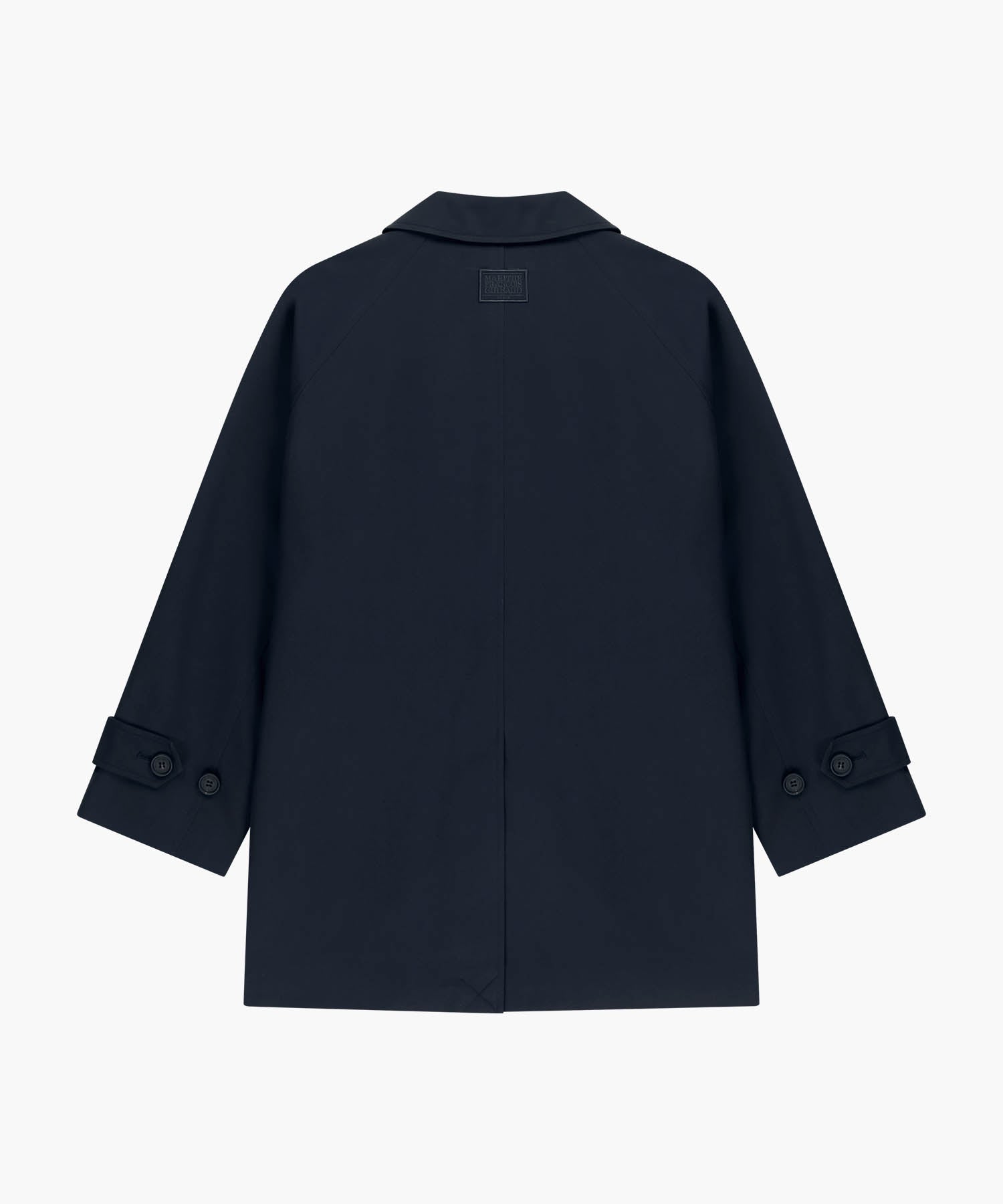 Marithe & Francois Girbaud - Raglan Half Trench Jacket (Navy) product image 6 | TRAB K-Fashion Australia