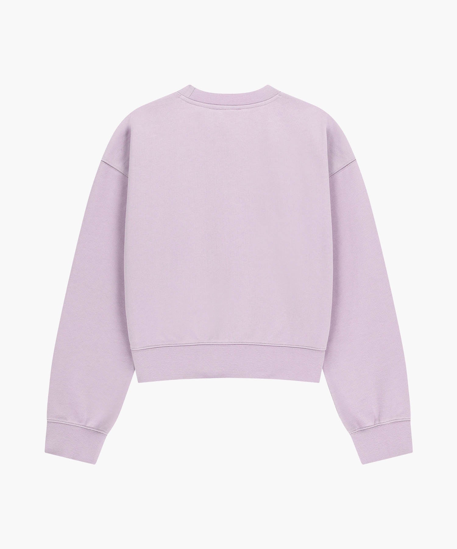 Marithe & Francois Girbaud - Classic Logo Crop Sweatshirt (Lavender) product image 7 | TRAB K-Fashion Australia