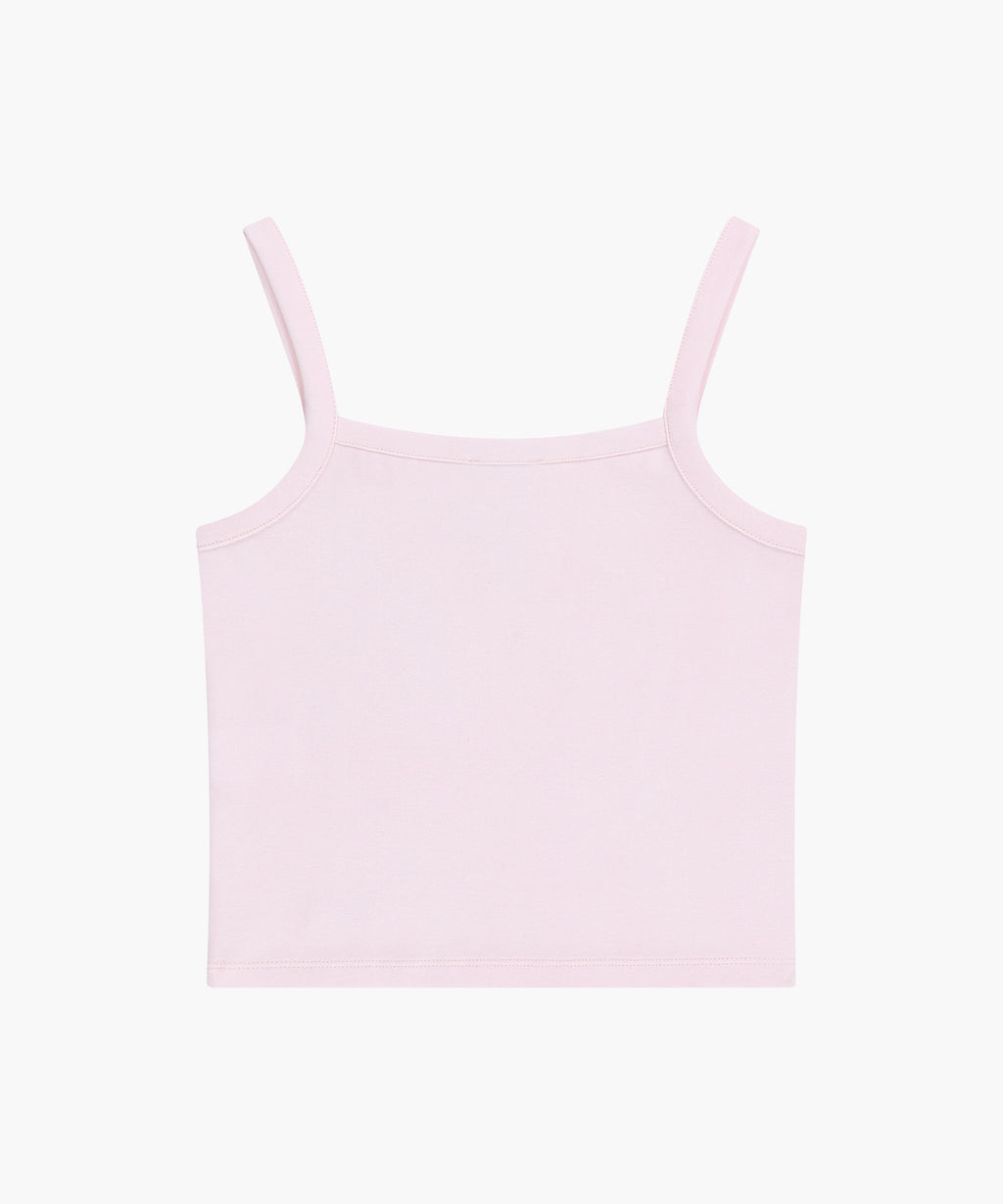 Marithe & Francois Girbaud - Basic String Crop Sleeveless (Light Pink) product image 7 | TRAB K-Fashion Australia