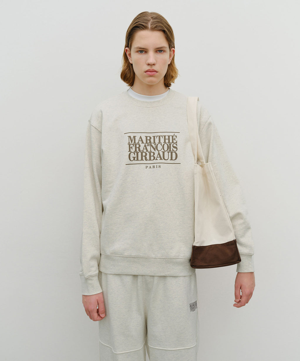Marithe & Francois Girbaud - Classic Logo Big Shopper Bag (Natural) product image 7 | TRAB K-Fashion Australia