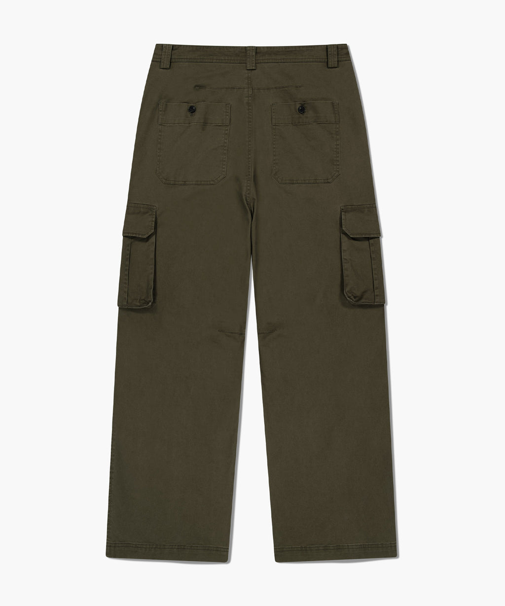 Marithe & Francois Girbaud - Washed Cargo Pants (Khaki) product image 9 | TRAB K-Fashion Australia