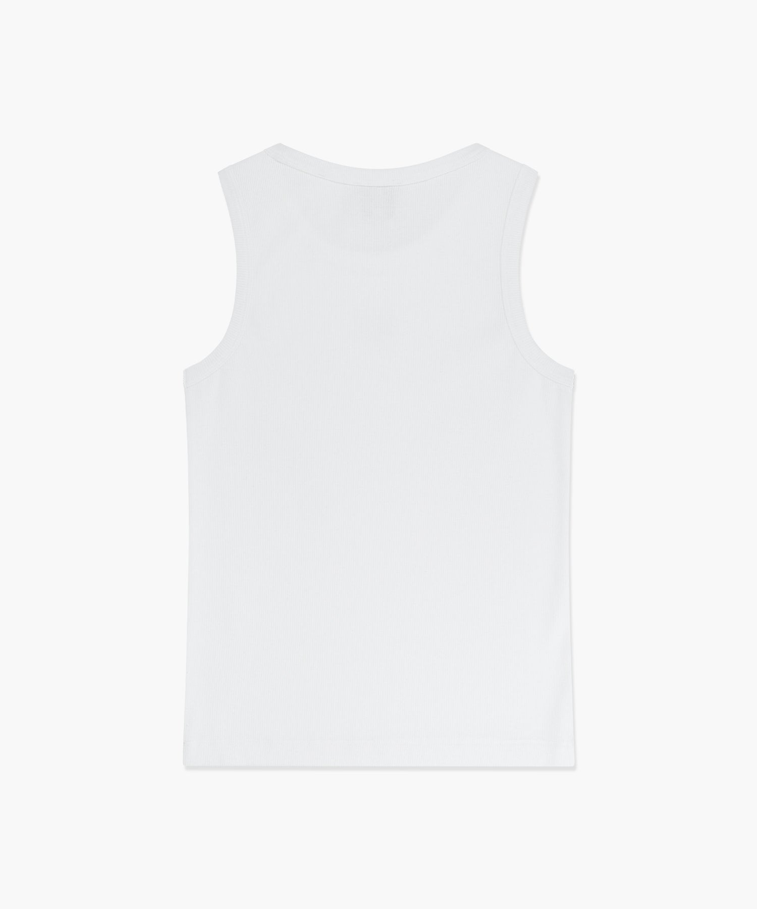 Marithe & Francois Girbaud - [Pre-order – Ships 2 Jul] Ribbon Classic Logo Sleeveless (White) product image 7 | TRAB K-Fashion Australia