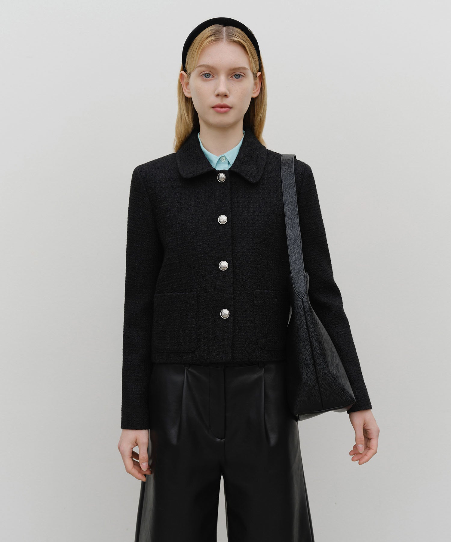 Marithe & Francois Girbaud - Regular Logo Bucket Bag (Black) product image 7 | TRAB K-Fashion Australia