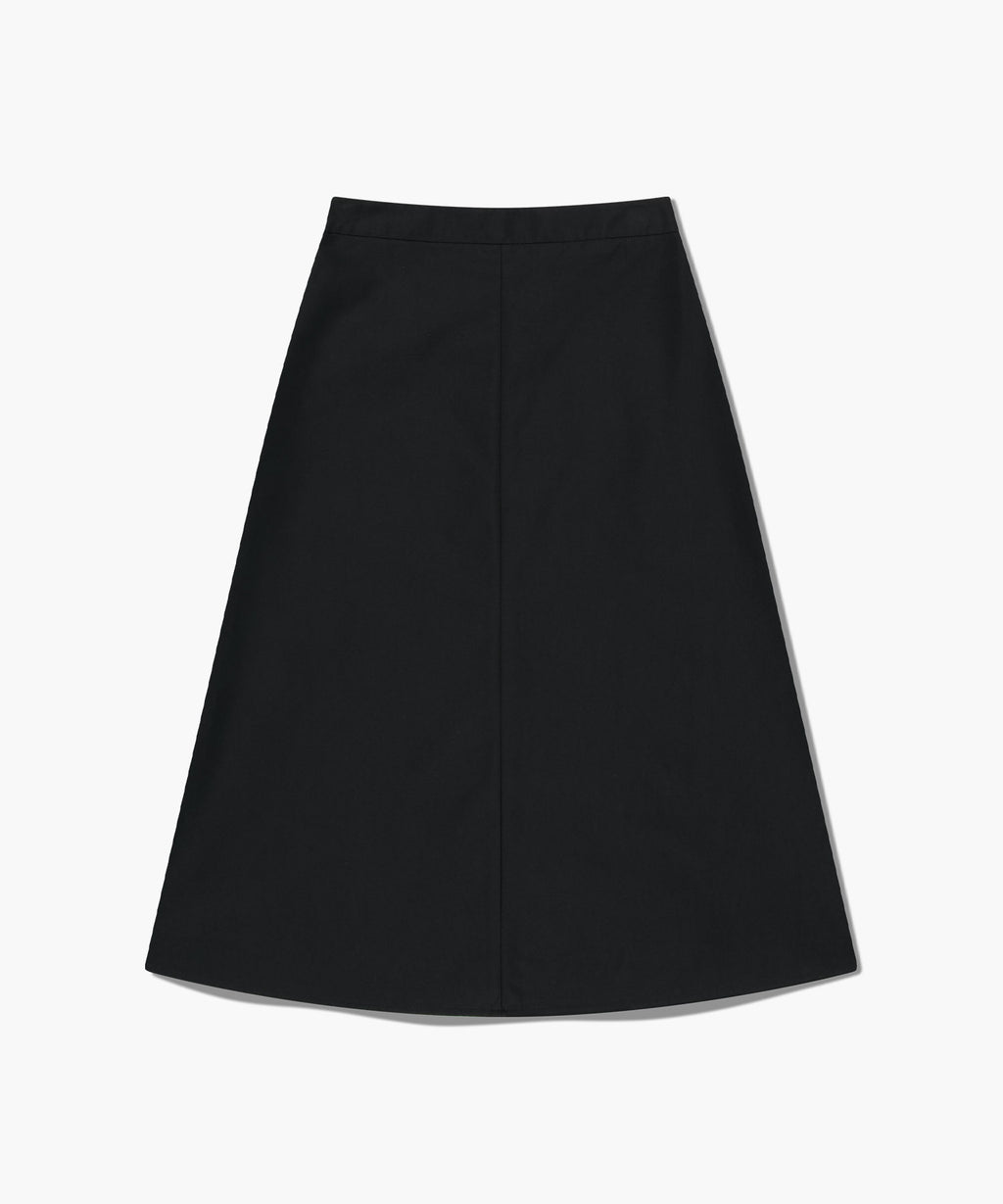 Marithe & Francois Girbaud - Semi Flare Skirt (Black) product image 7 | TRAB K-Fashion Australia
