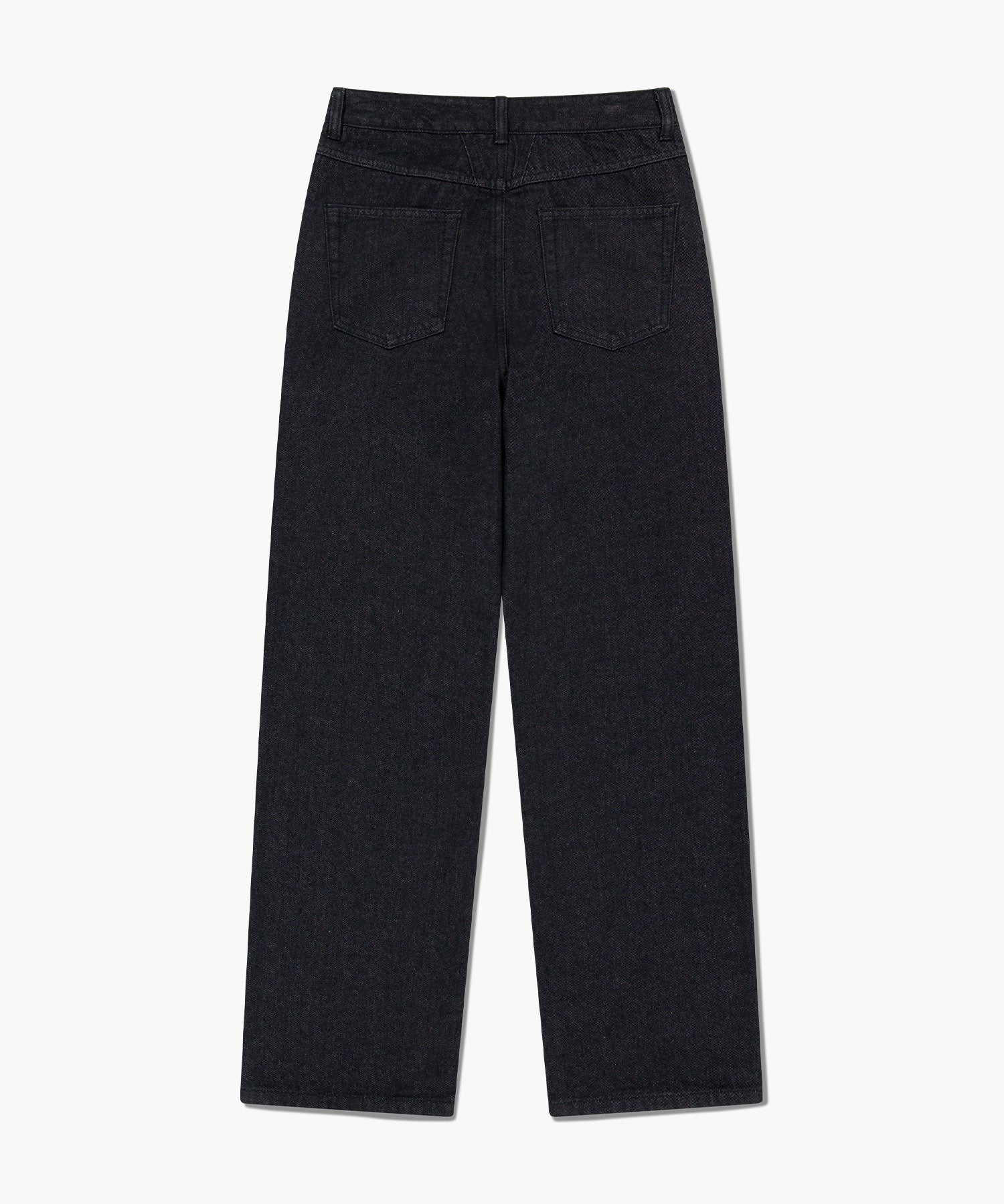 Marithe & Francois Girbaud - Straight Fit Raw Denim Pants (Black) product image 7 | TRAB K-Fashion Australia