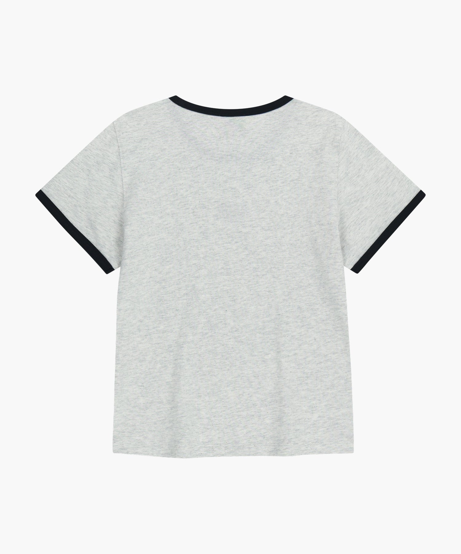 Marithe & Francois Girbaud - Classic Logo Ringer Tee (Light Heather Gray) product image 7 | TRAB K-Fashion Australia