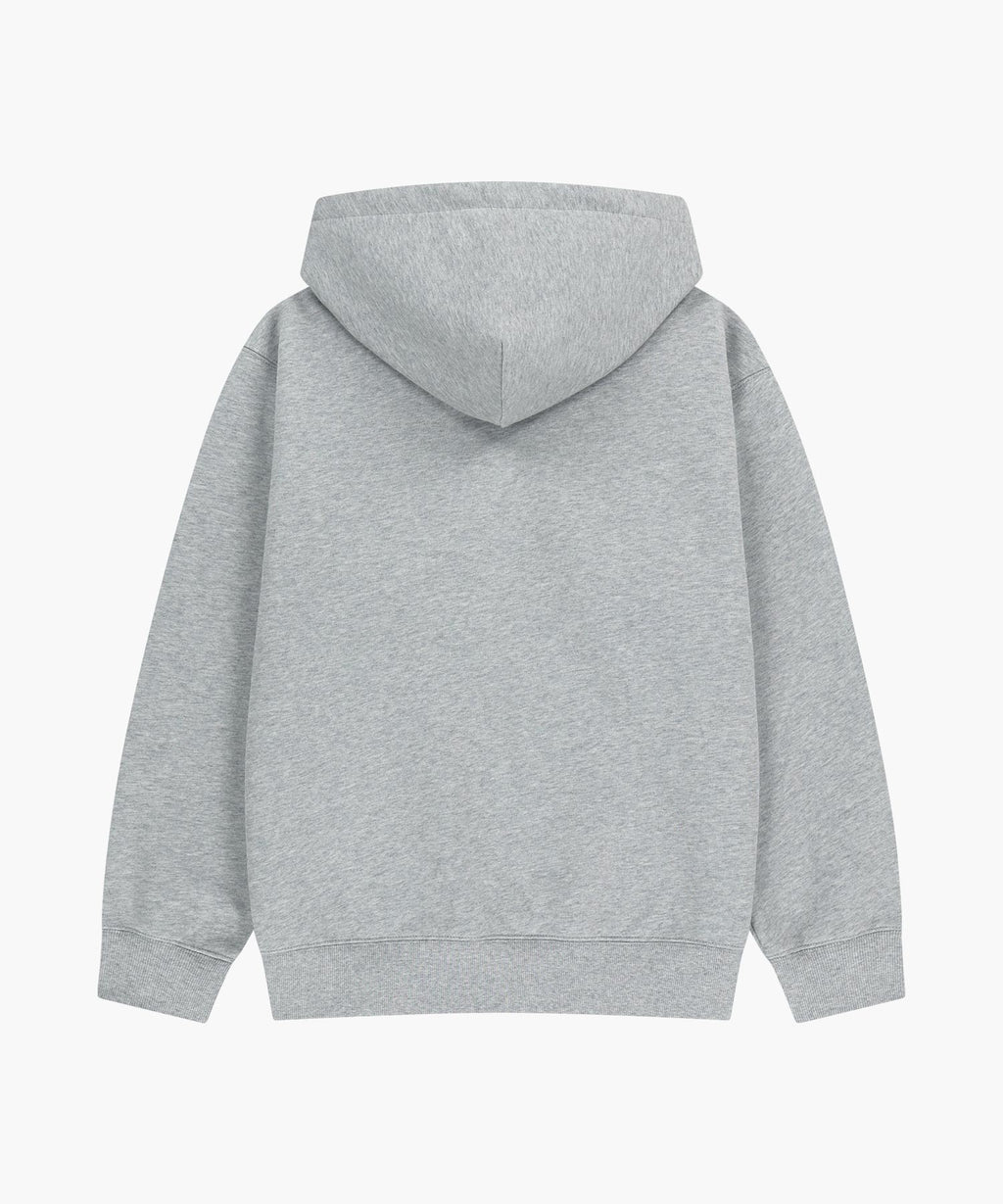 Marithe & Francois Girbaud - Embo Classic Logo Hoodie (Heather Gray) product image 7 | TRAB K-Fashion Australia