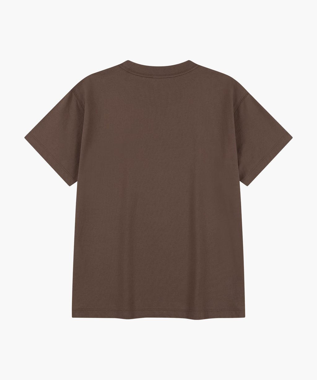 Marithe & Francois Girbaud - Classic Logo Tee (Brown) product image 7 | TRAB K-Fashion Australia