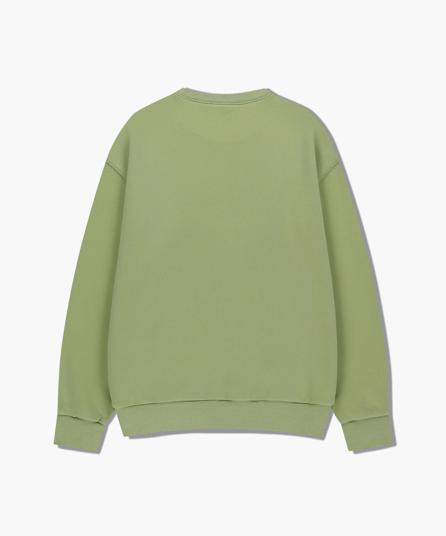 Marithe & Francois Girbaud - Winery Applique Logo Over Fit Sweatshirt (Olive) product image 7 | TRAB K-Fashion Australia