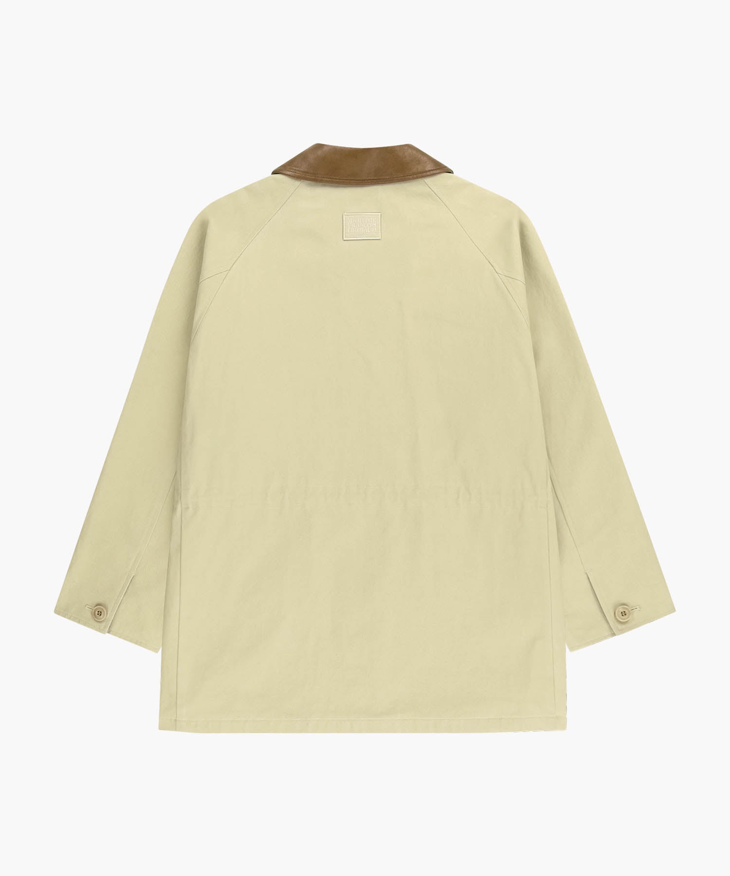 Marithe & Francois Girbaud - Cotton Washed Hunting Jacket (Light Beige) product image 7 | TRAB K-Fashion Australia