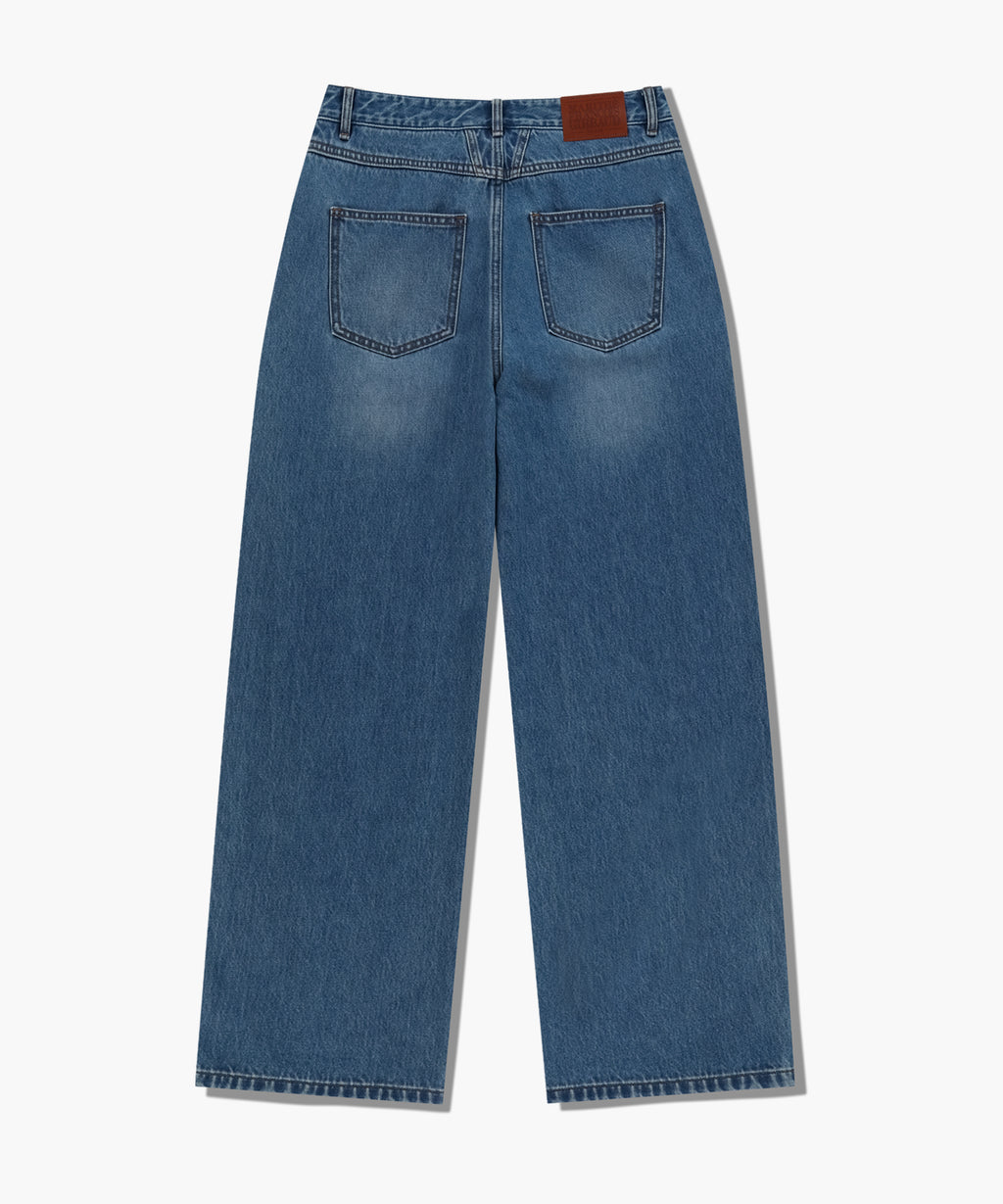 Marithe & Francois Girbaud - High Straight Denim Pants (Blue) product image 7 | TRAB K-Fashion Australia