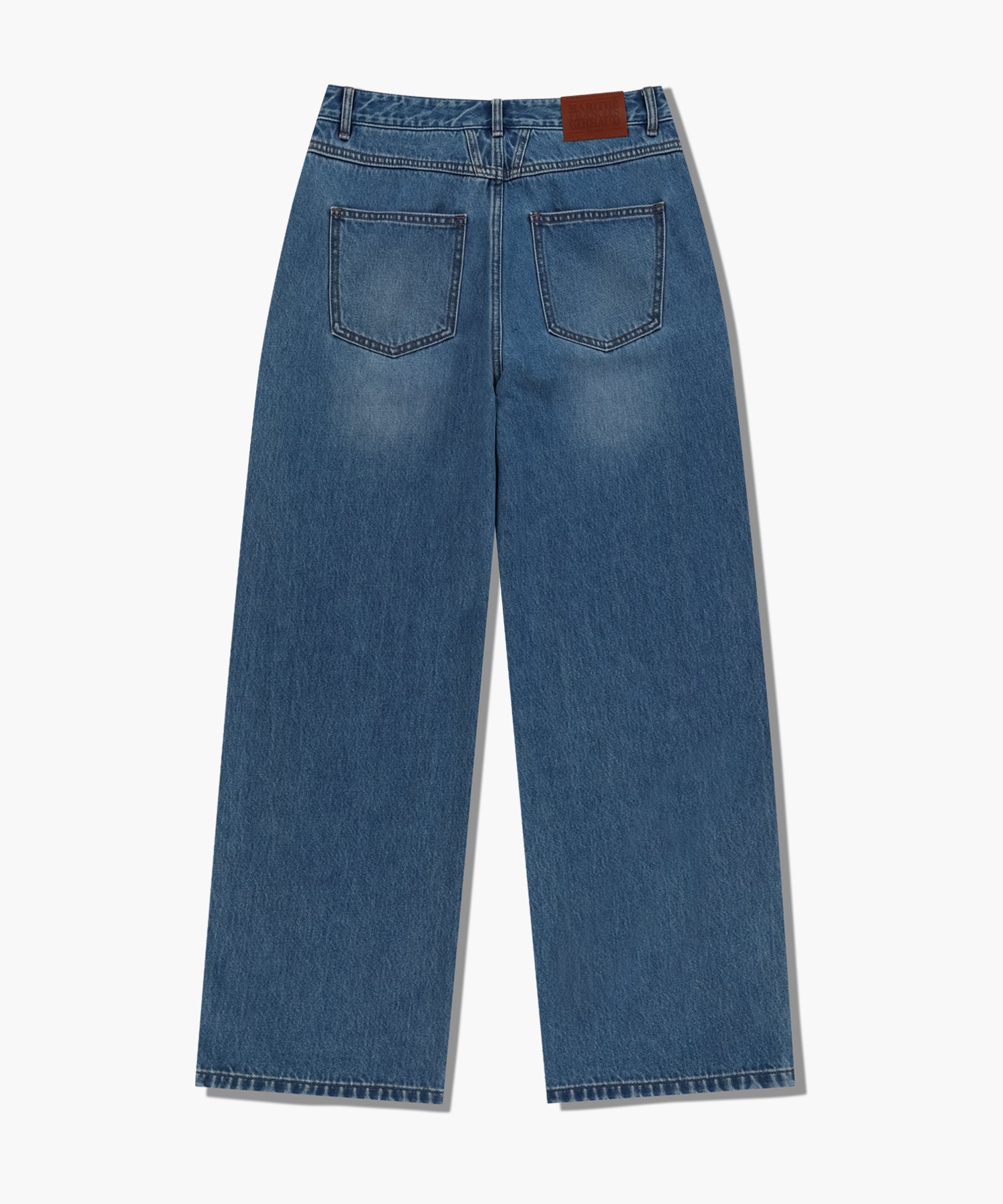 Marithe & Francois Girbaud - High Straight Denim Pants (Blue) product image 7 | TRAB K-Fashion Australia