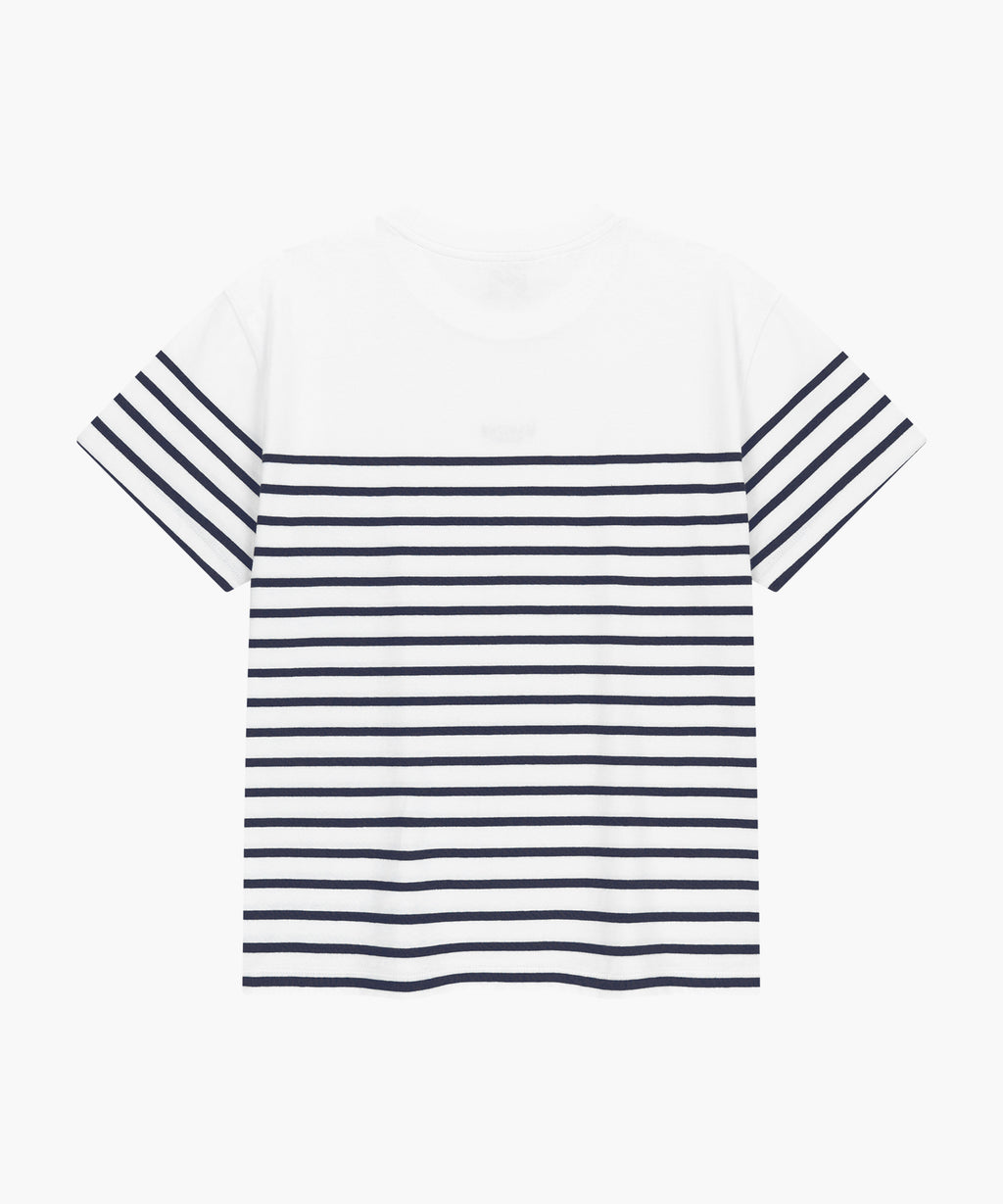 Marithe & Francois Girbaud - Block Stripe Tee (Navy) product image 7 | TRAB K-Fashion Australia