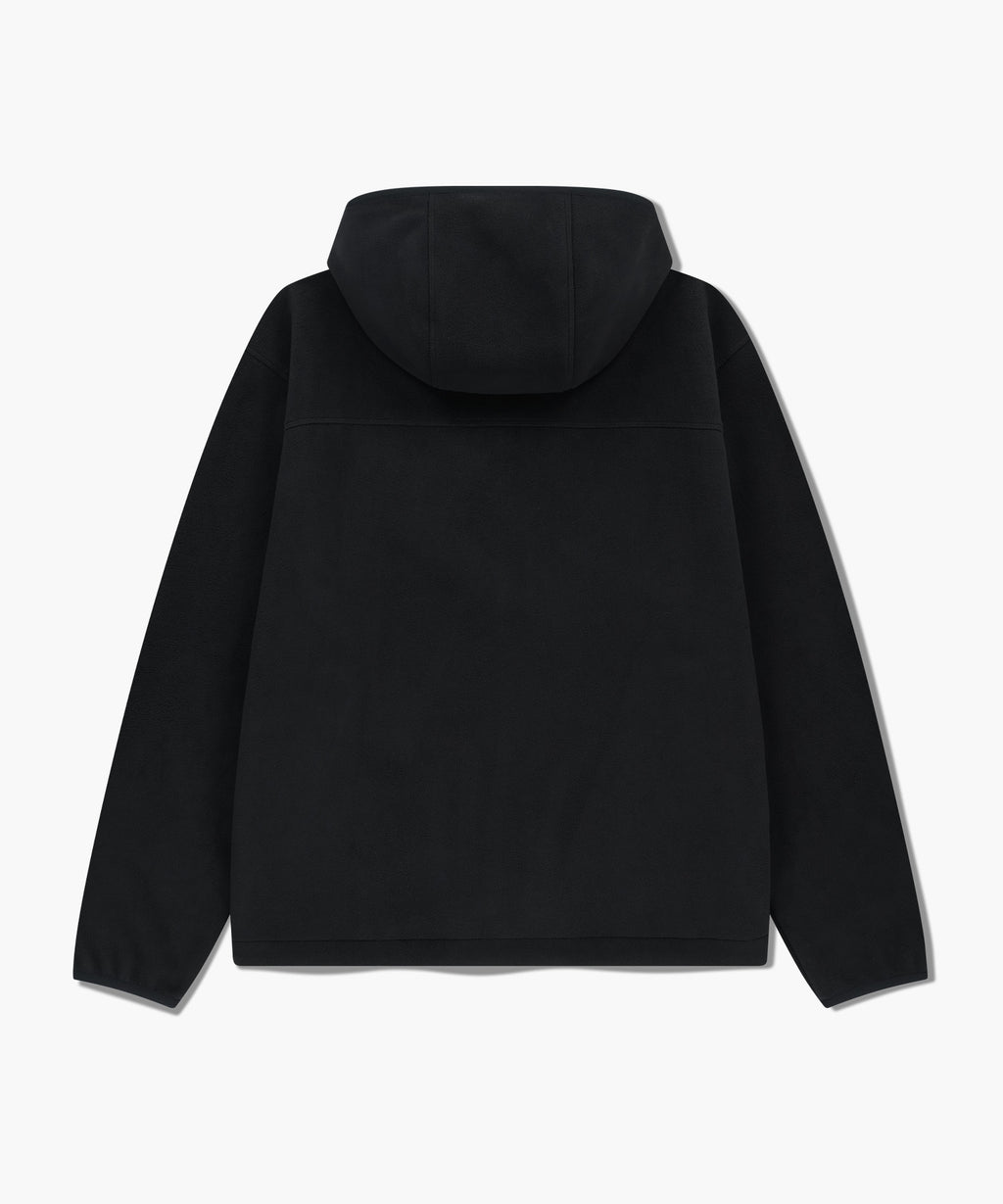 Marithe & Francois Girbaud - Marithe Sport Fleece Hood Zip-up Jacket (Black) product image 7 | TRAB K-Fashion Australia