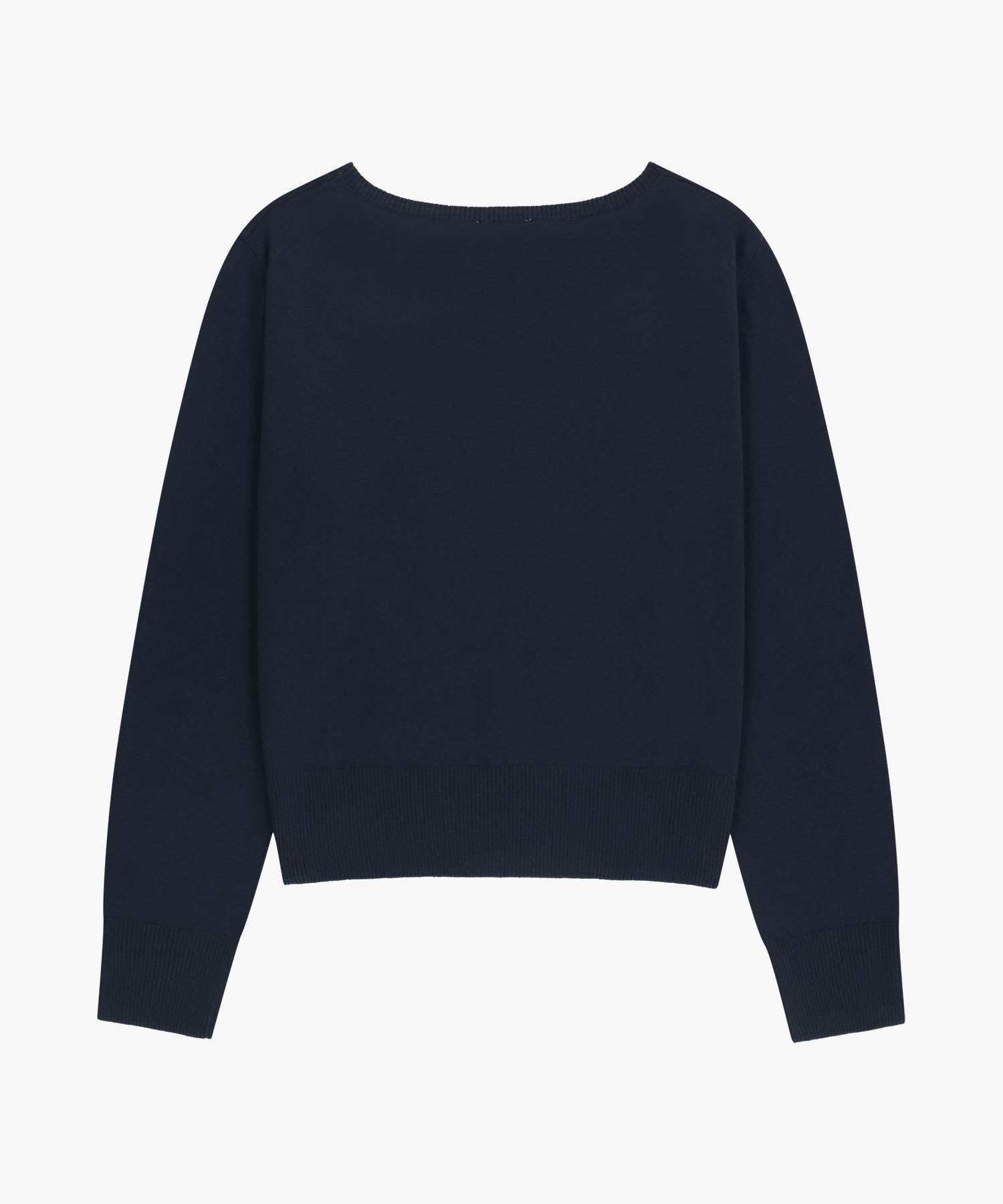 Marithe & Francois Girbaud - Boat Neck Knit Pullover (Navy) product image 7 | TRAB K-Fashion Australia