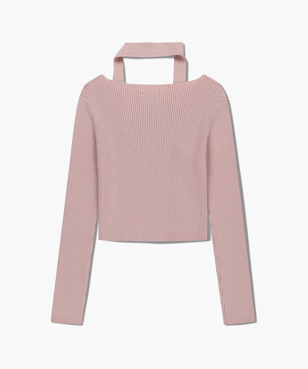 Marithe & Francois Girbaud - Muffler Set Knit (Pink) product image 7 | TRAB K-Fashion Australia