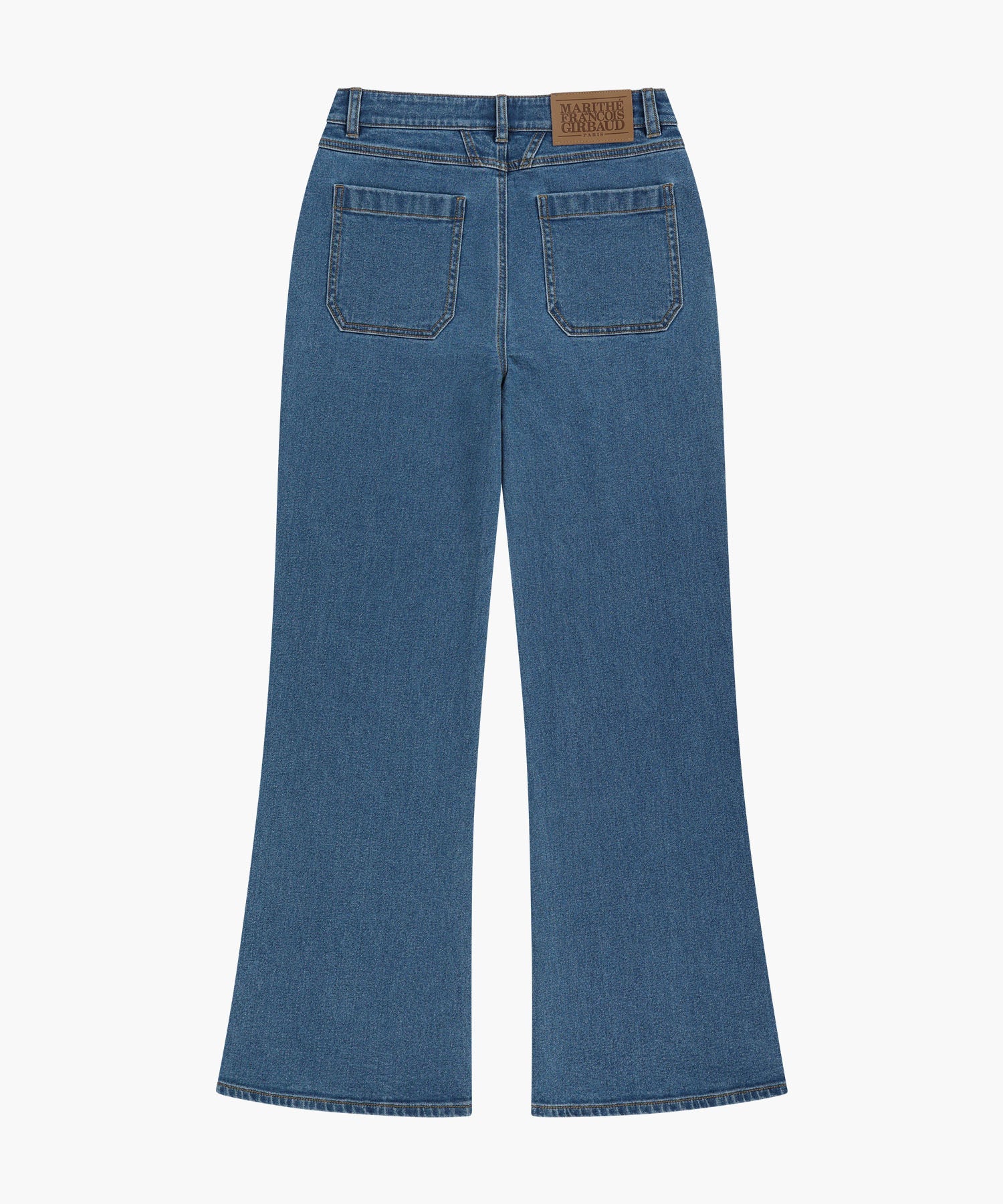 Marithe & Francois Girbaud - Boot-cut Denim Pants (Blue) product image 7 | TRAB K-Fashion Australia