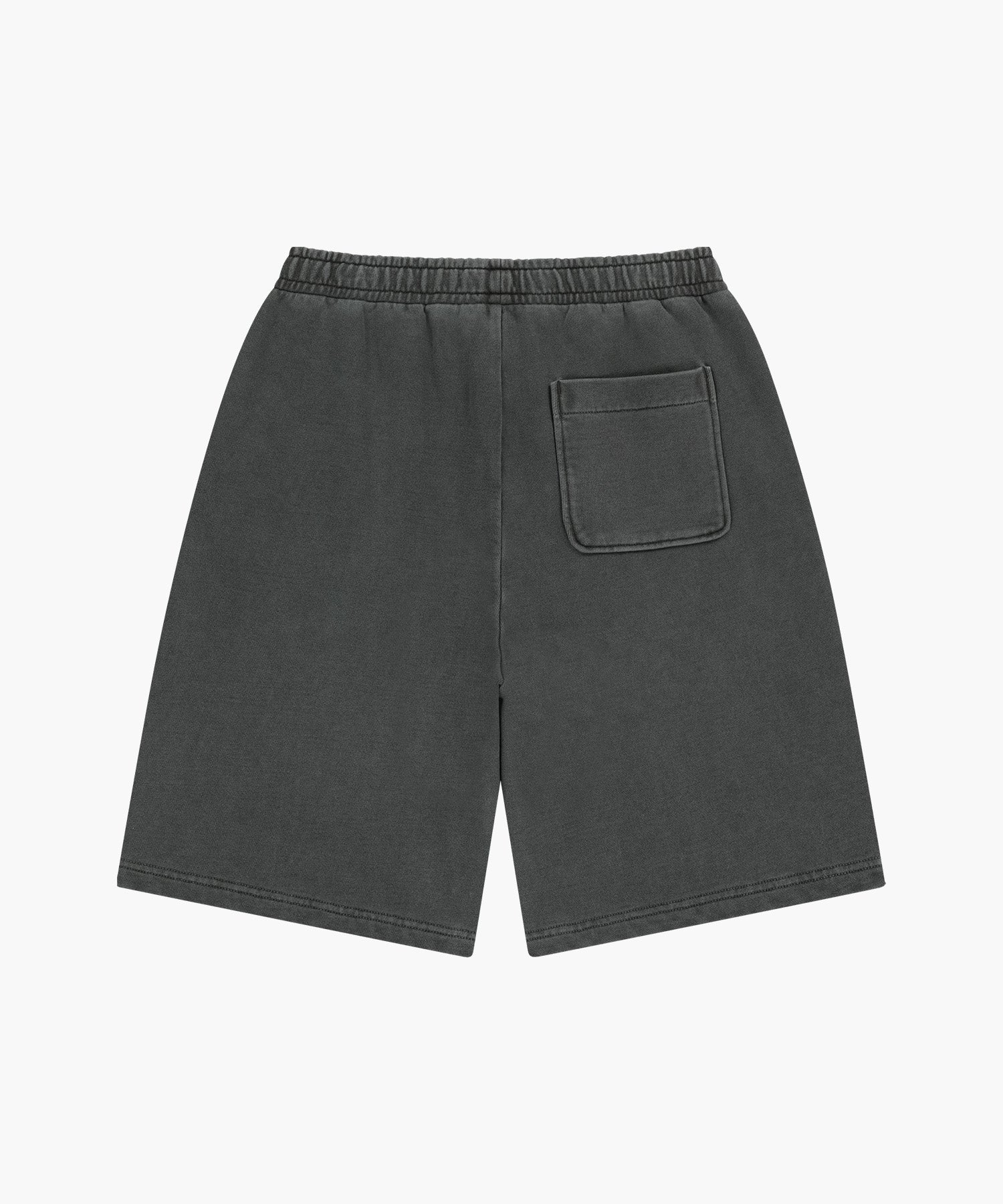 Marithe & Francois Girbaud - Outline Classic Logo Dyeing Bermuda Sweat Shorts (Charcoal) product image 7 | TRAB K-Fashion Australia