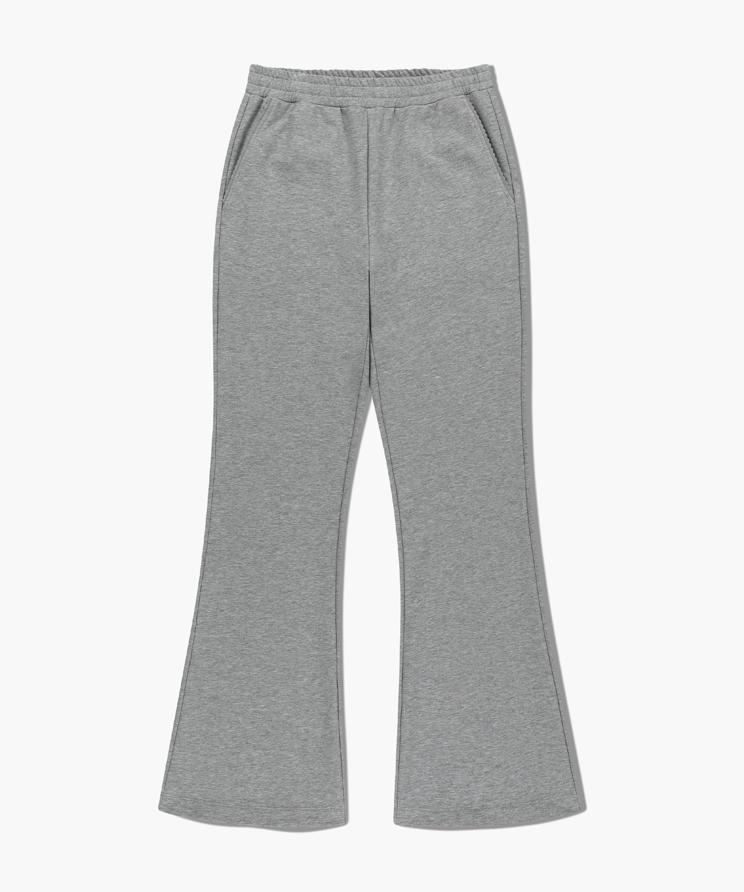 Marithe & Francois Girbaud - Lace Point Boots Cut Sweat Pants (Heather Gray) product image 7 | TRAB K-Fashion Australia