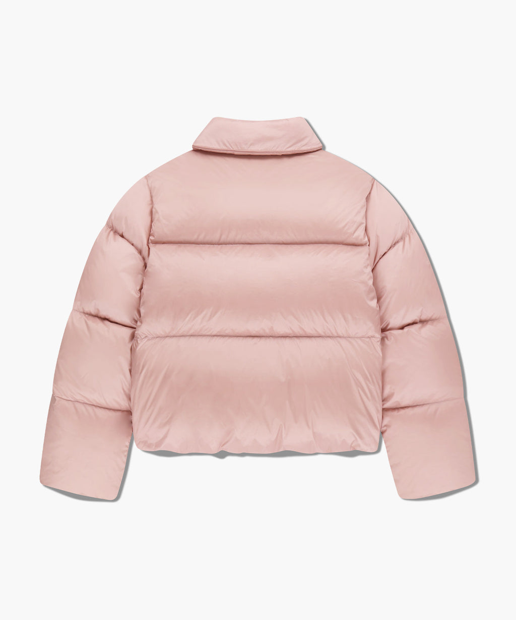Marithe & Francois Girbaud - Collar Crop Down Jacket (Pink) product image 7 | TRAB K-Fashion Australia