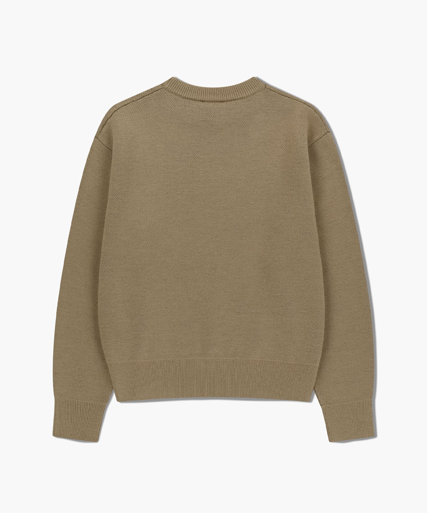 Marithe & Francois Girbaud - Doodle Bear Knit Pullover (Beige) product image 7 | TRAB K-Fashion Australia