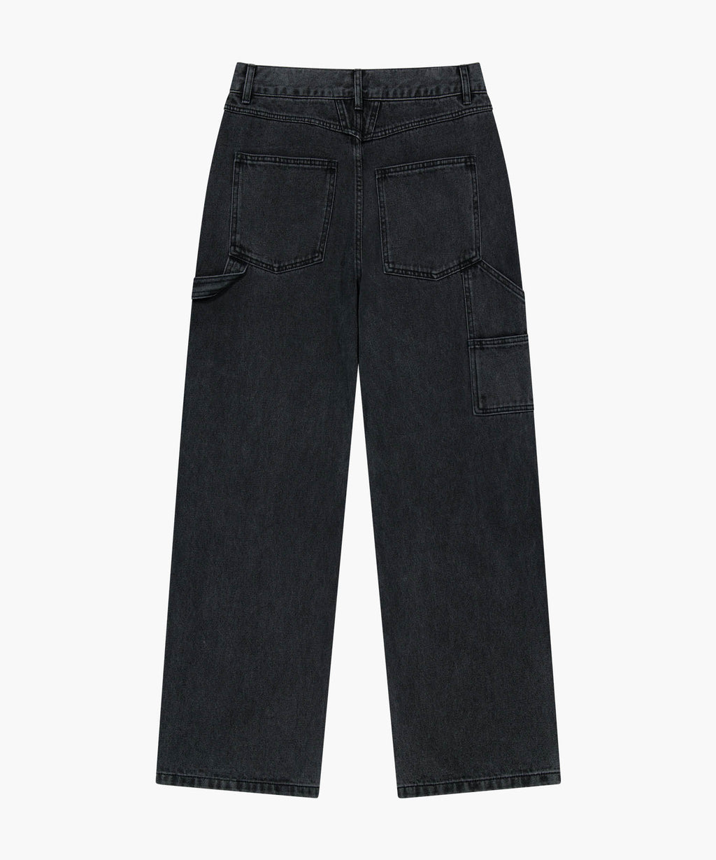 Marithe & Francois Girbaud - Double Knee Denim Pants (Black) product image 7 | TRAB K-Fashion Australia