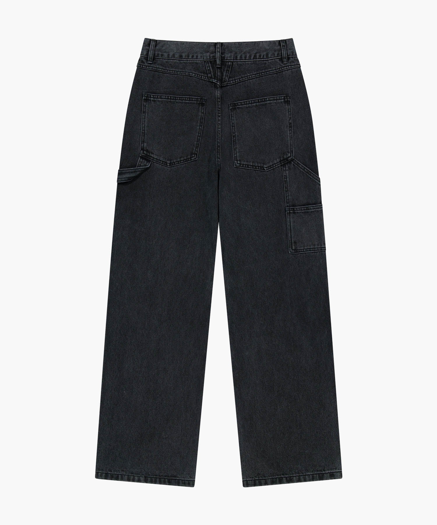 Marithe & Francois Girbaud - Double Knee Denim Pants (Black) product image 7 | TRAB K-Fashion Australia