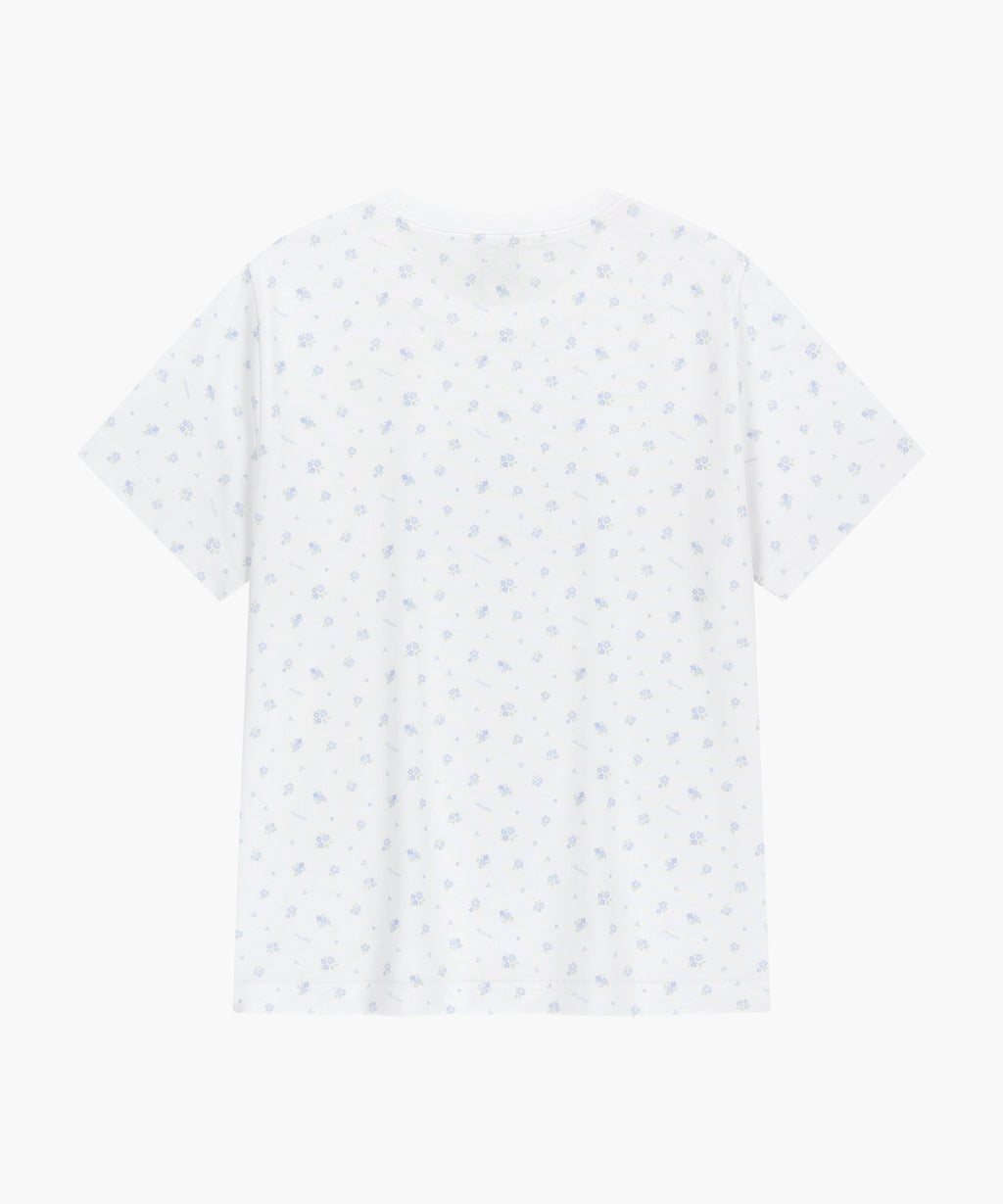 Marithe & Francois Girbaud - [Pre-order – Ships 23 Jun] Classic Logo Tee (Flower) product image 7 | TRAB K-Fashion Australia