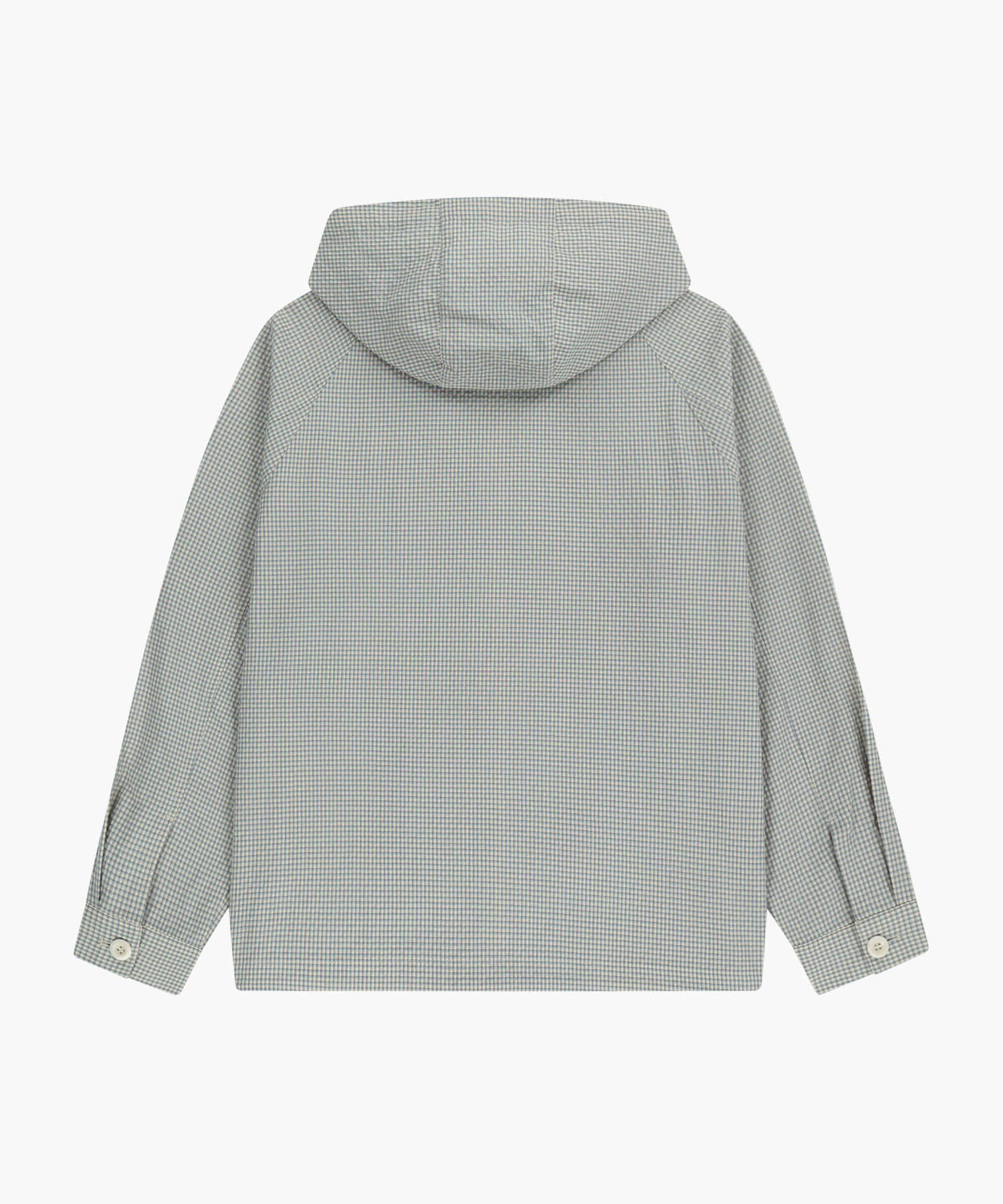 Marithe & Francois Girbaud - Classic Logo Hooded Pattern Jacket (Check) product image 7 | TRAB K-Fashion Australia