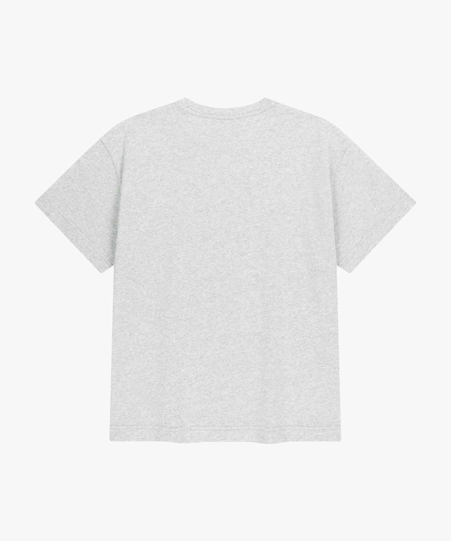 Marithe & Francois Girbaud - Embo Small Regular Logo Tee (Light Heather Gray) product image 7 | TRAB K-Fashion Australia