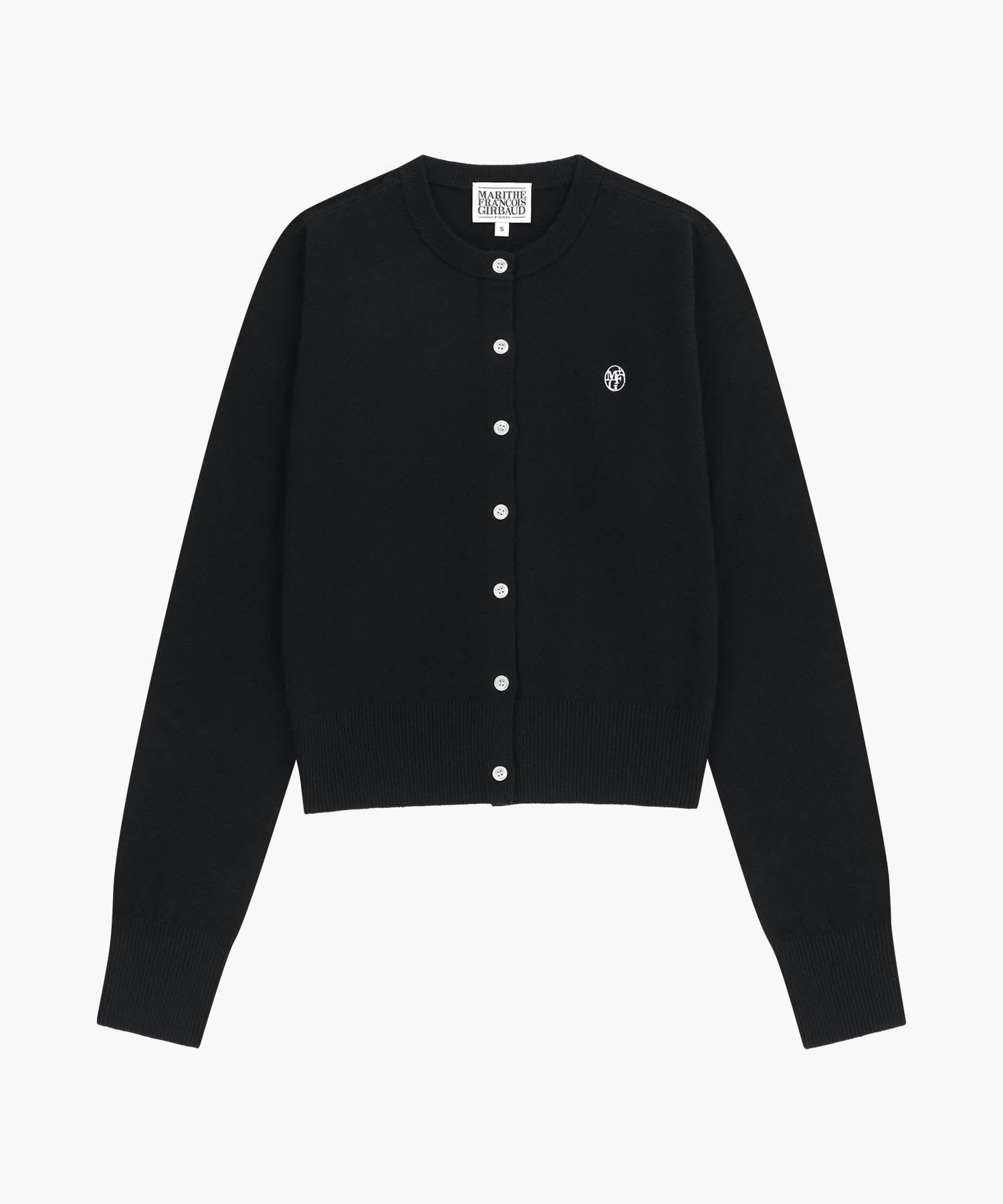Marithe & Francois Girbaud - Basic Knit Cardigan Setup (Black) product image 7 | TRAB K-Fashion Australia